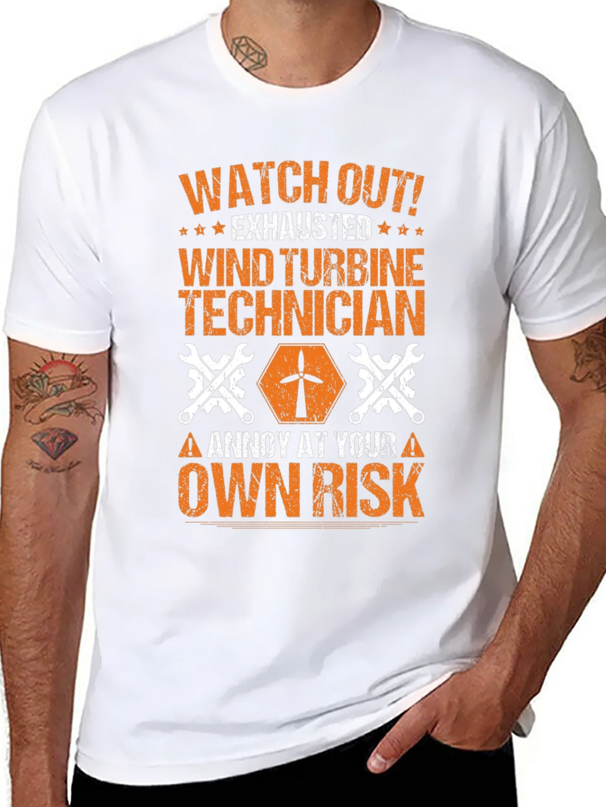 Wind Turbine Technician T-Shirt: Annoy at Your Own Risk product image 6