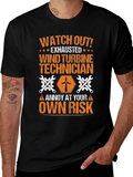 Wind Turbine Technician T-Shirt: Annoy at Your Own Risk product image 1