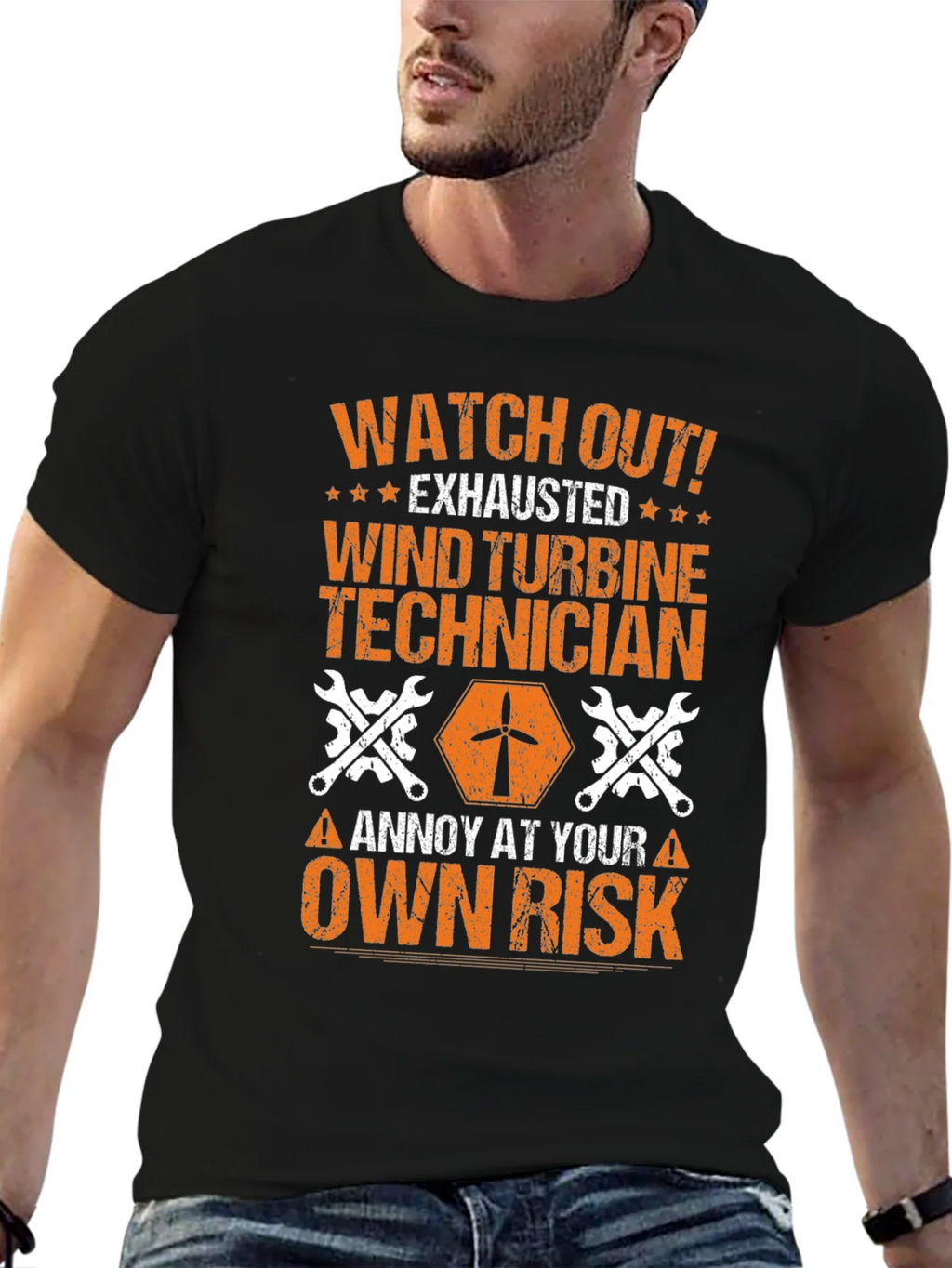 Wind Turbine Technician T-Shirt: Annoy at Your Own Risk product image 5