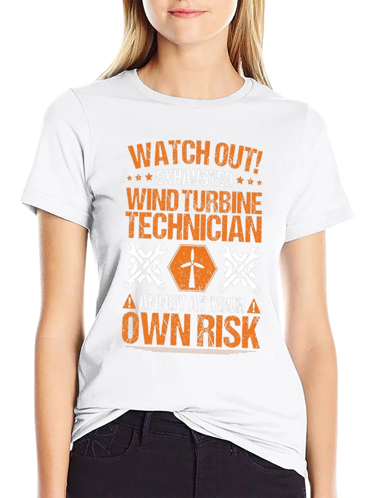 Wind Turbine Technician T-Shirt: Annoy at Your Own Risk product image 7