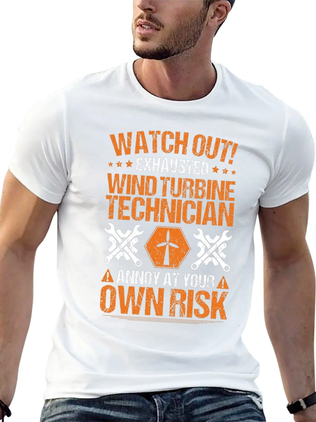 Wind Turbine Technician T-Shirt: Annoy at Your Own Risk product image 11