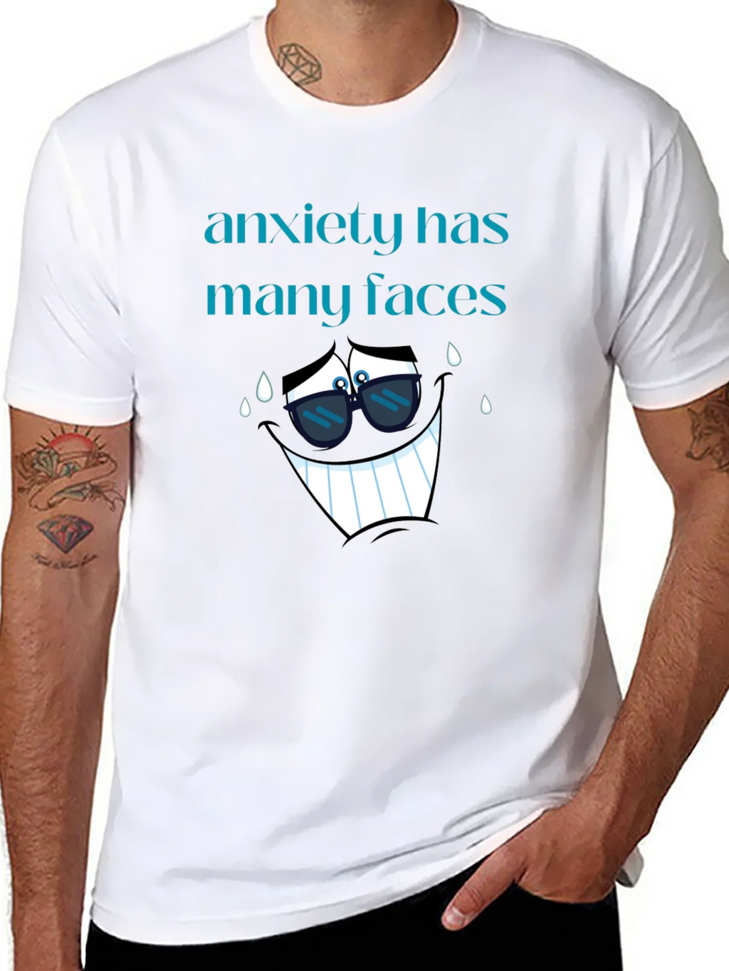 Anxiety Humor T-Shirt product image 6