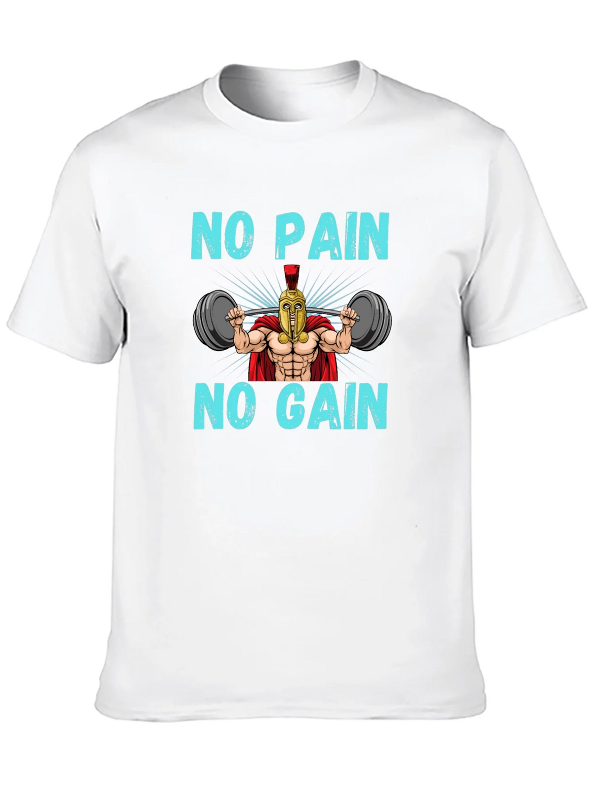 No Pain No Gain Spartan Gym T-Shirt product image 9