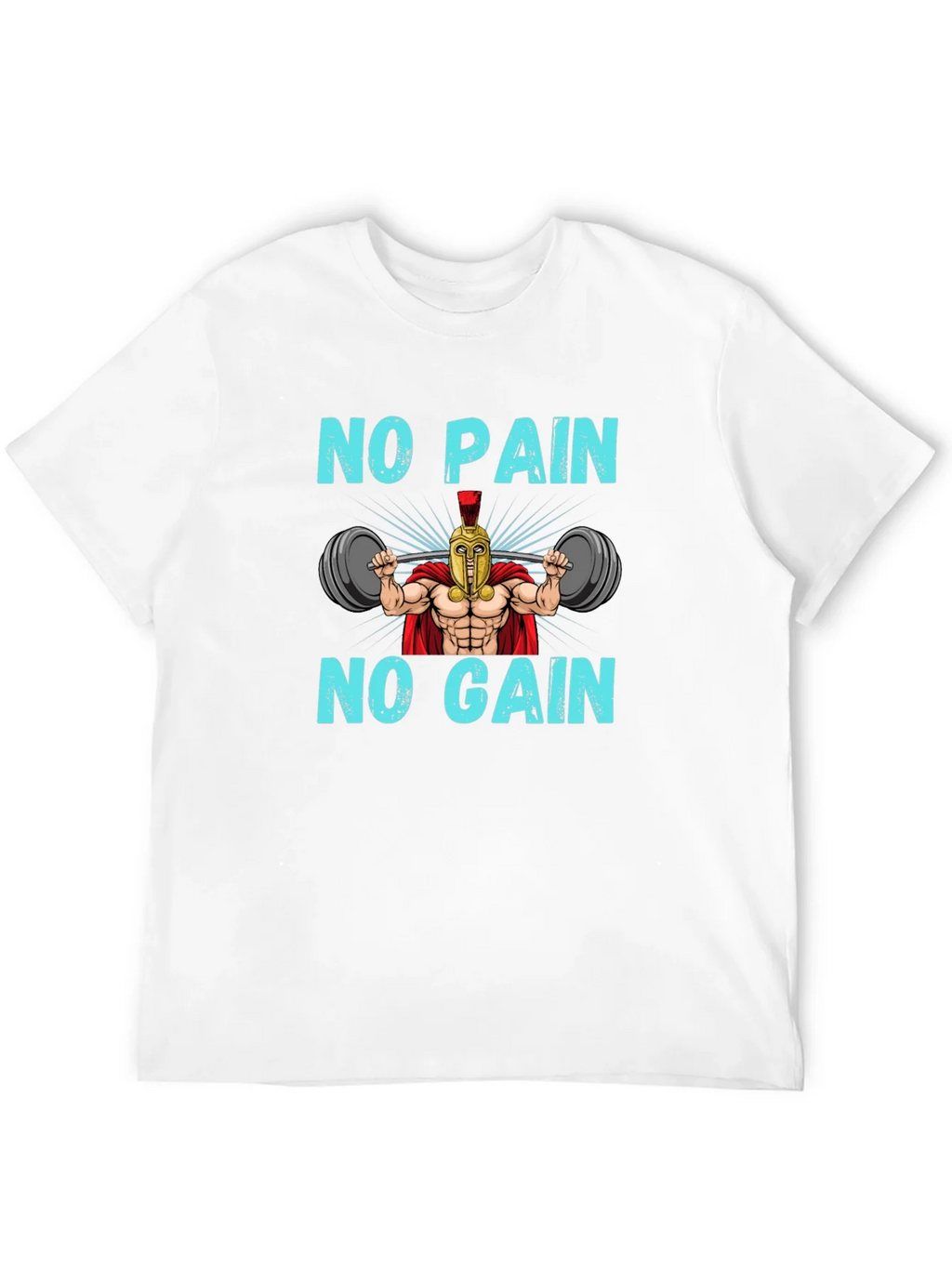No Pain No Gain Spartan Gym T-Shirt product image 11