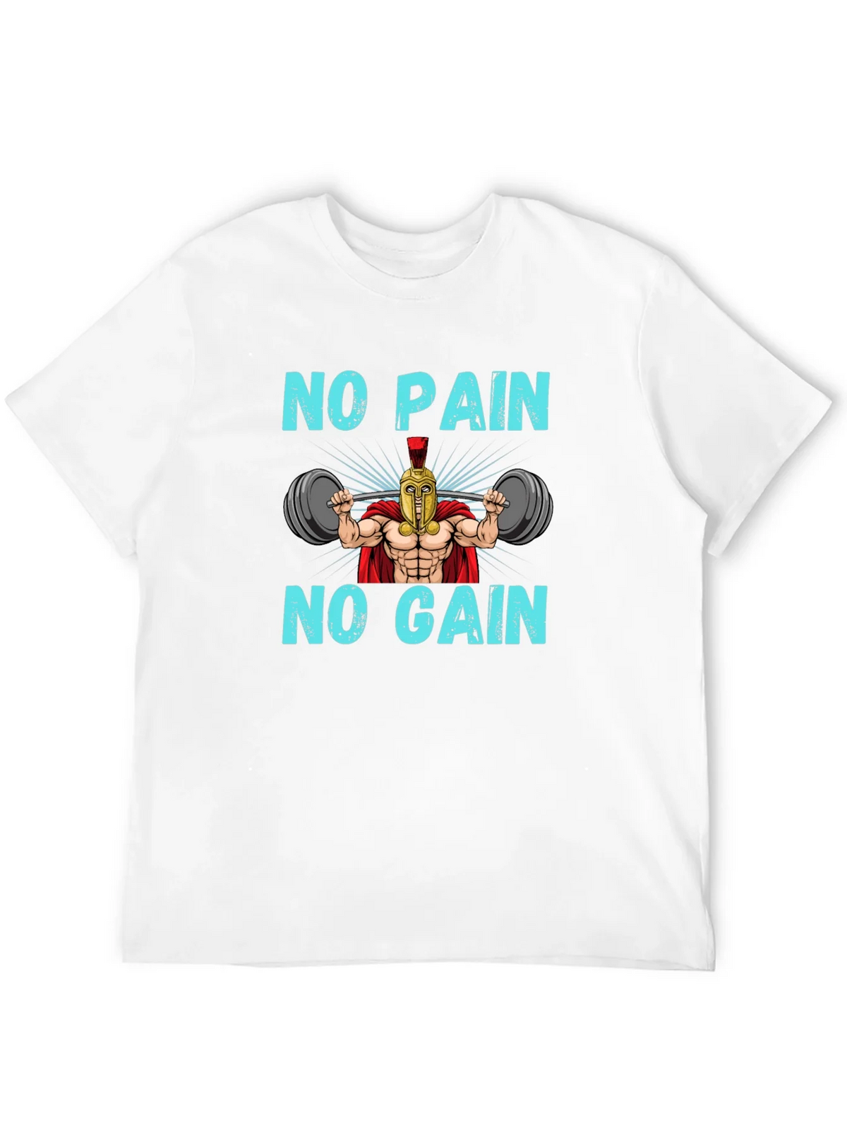 No Pain No Gain Spartan Gym T-Shirt product image 11
