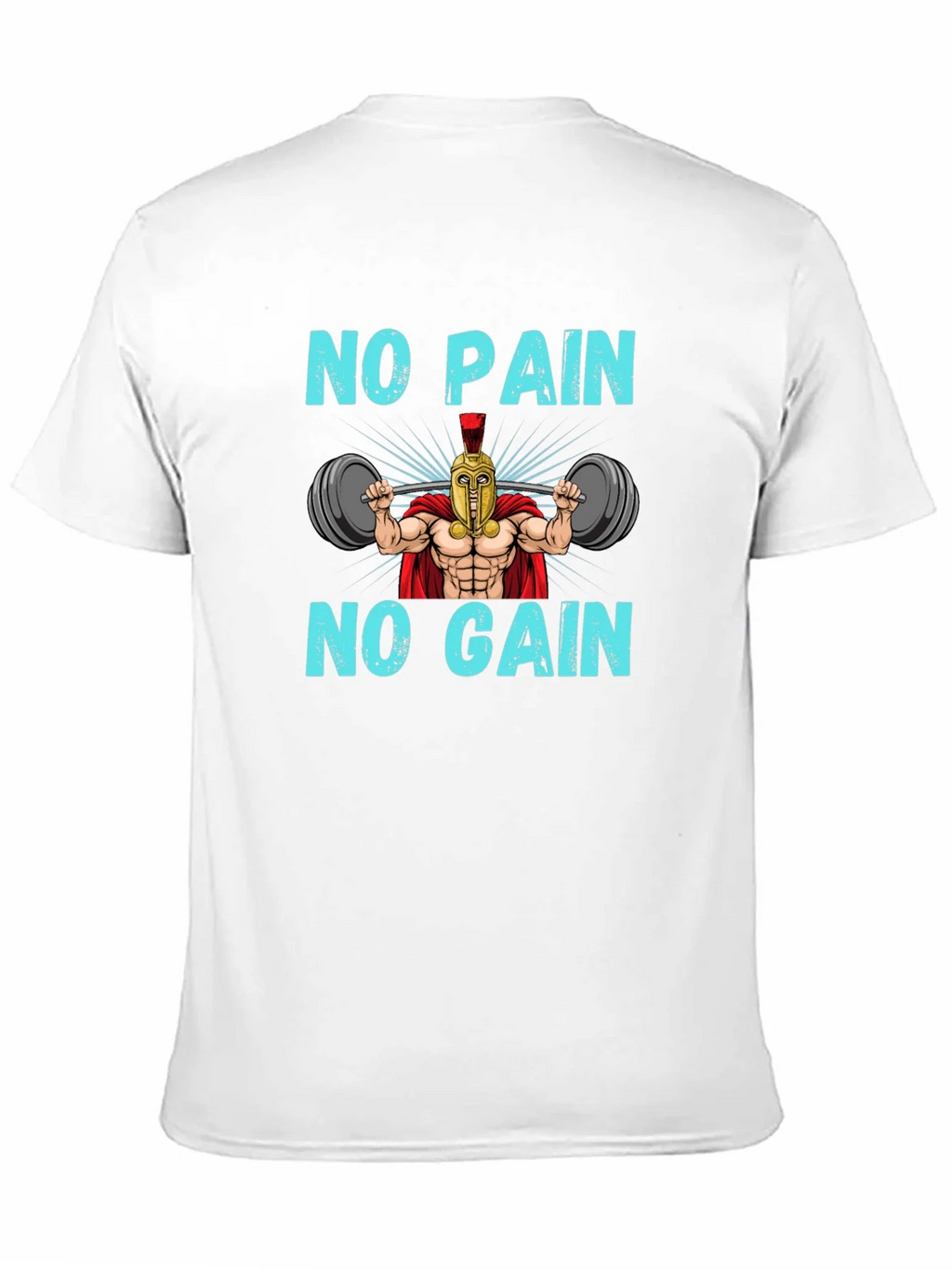 No Pain No Gain Spartan Gym T-Shirt product image 10