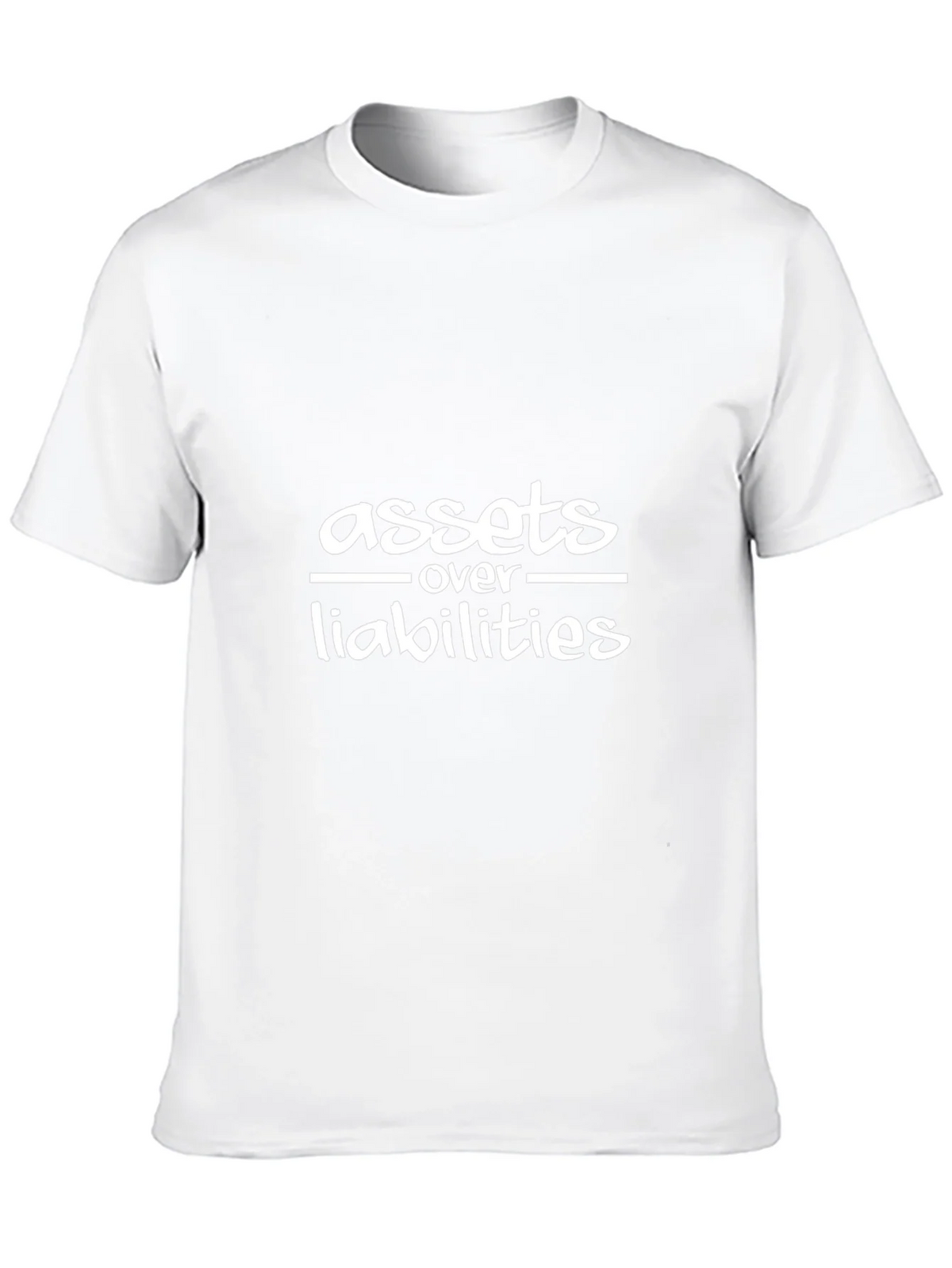 Assets Over Liabilities Black T-Shirt product image 9