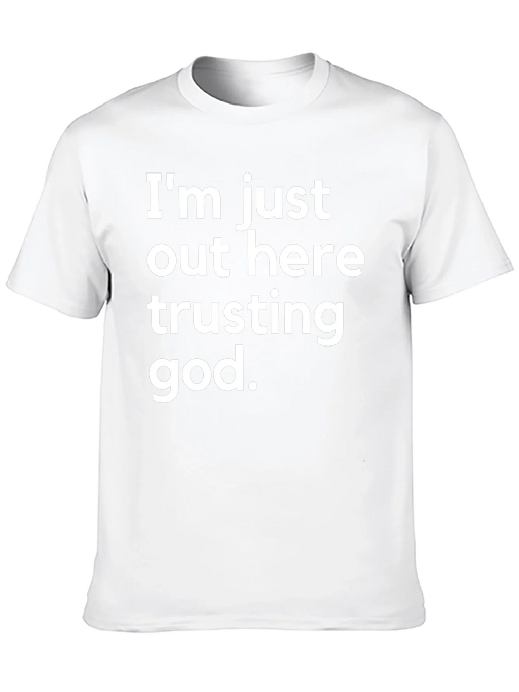 Trusting God T-Shirt - Black product image 9