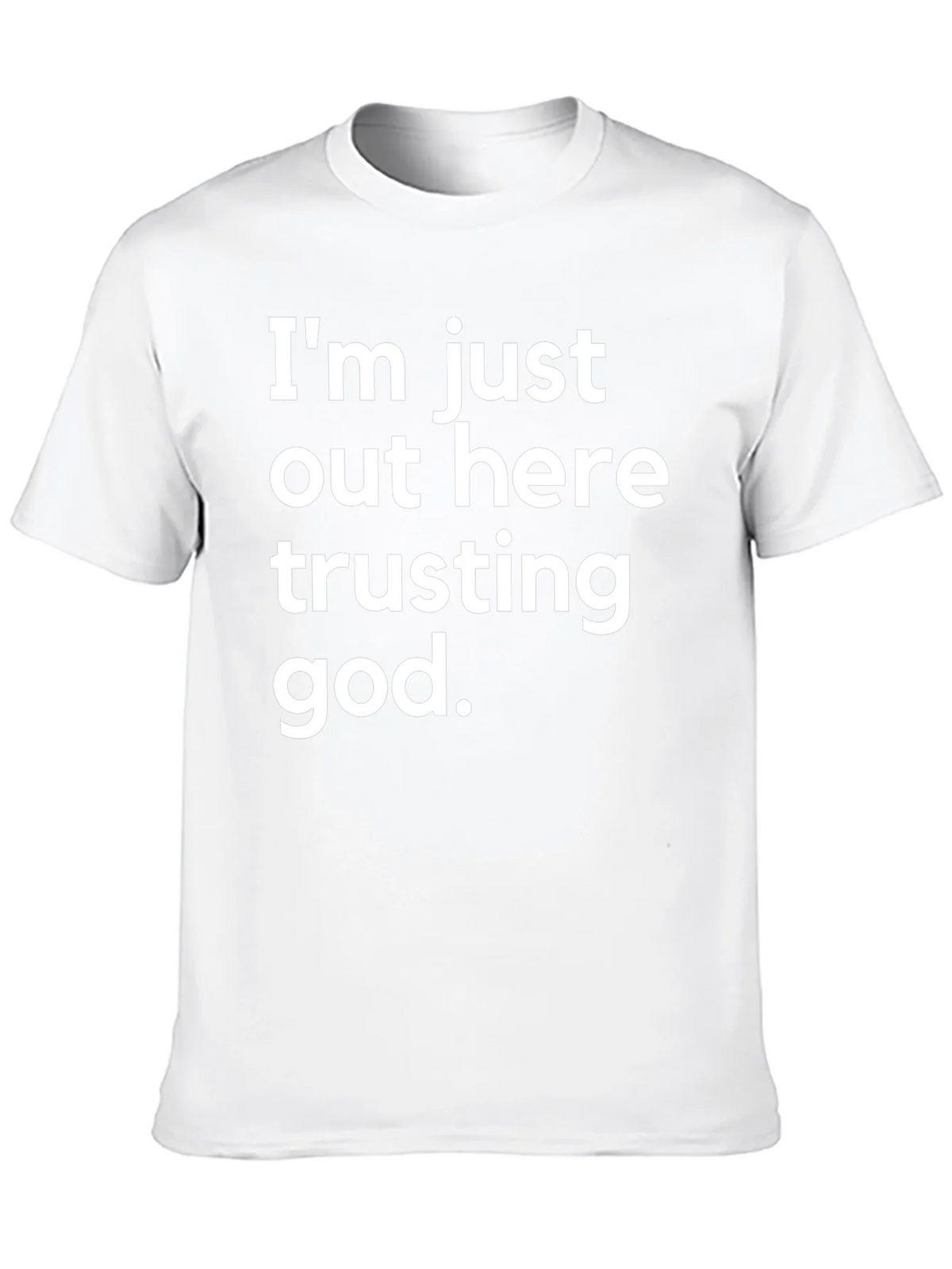 Trusting God T-Shirt - Black product image 9