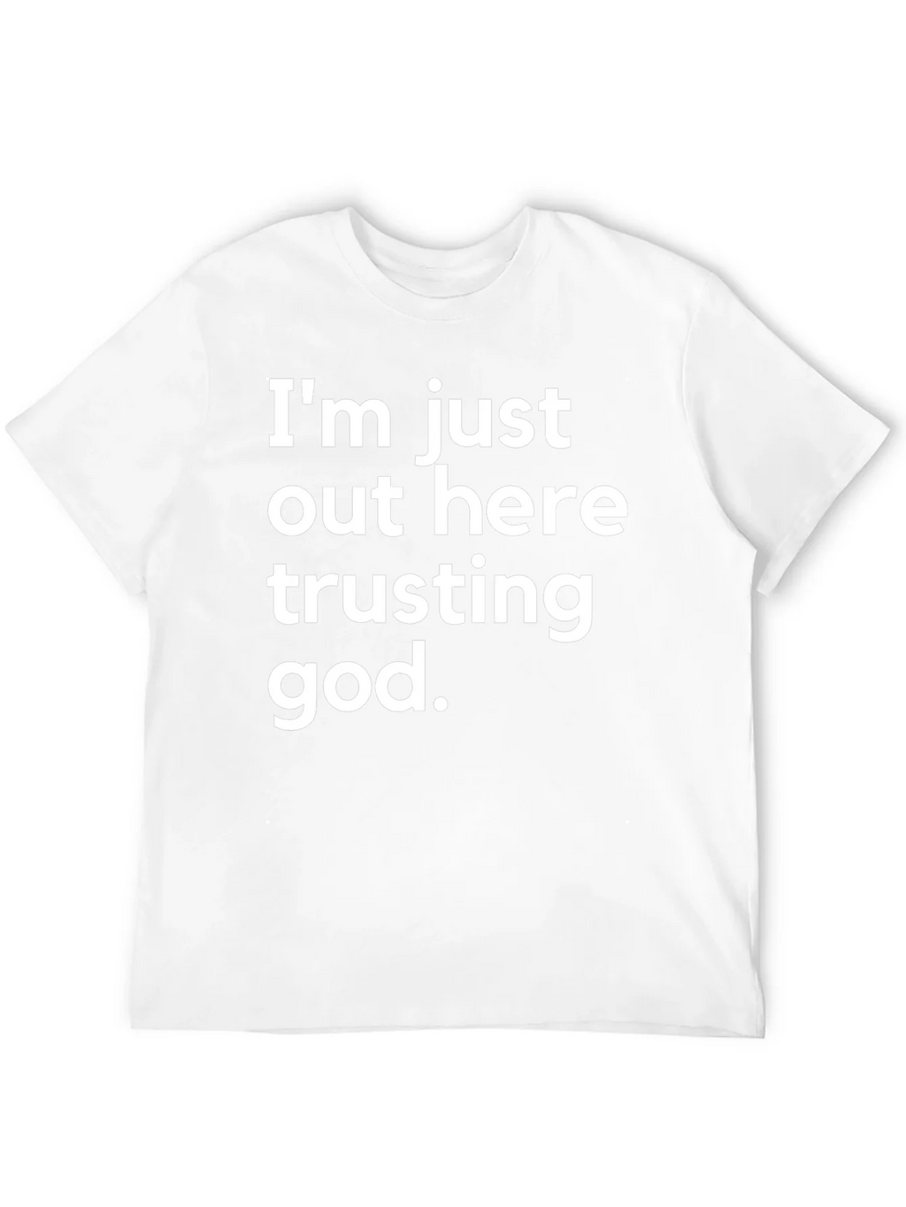Trusting God T-Shirt - Black product image 11