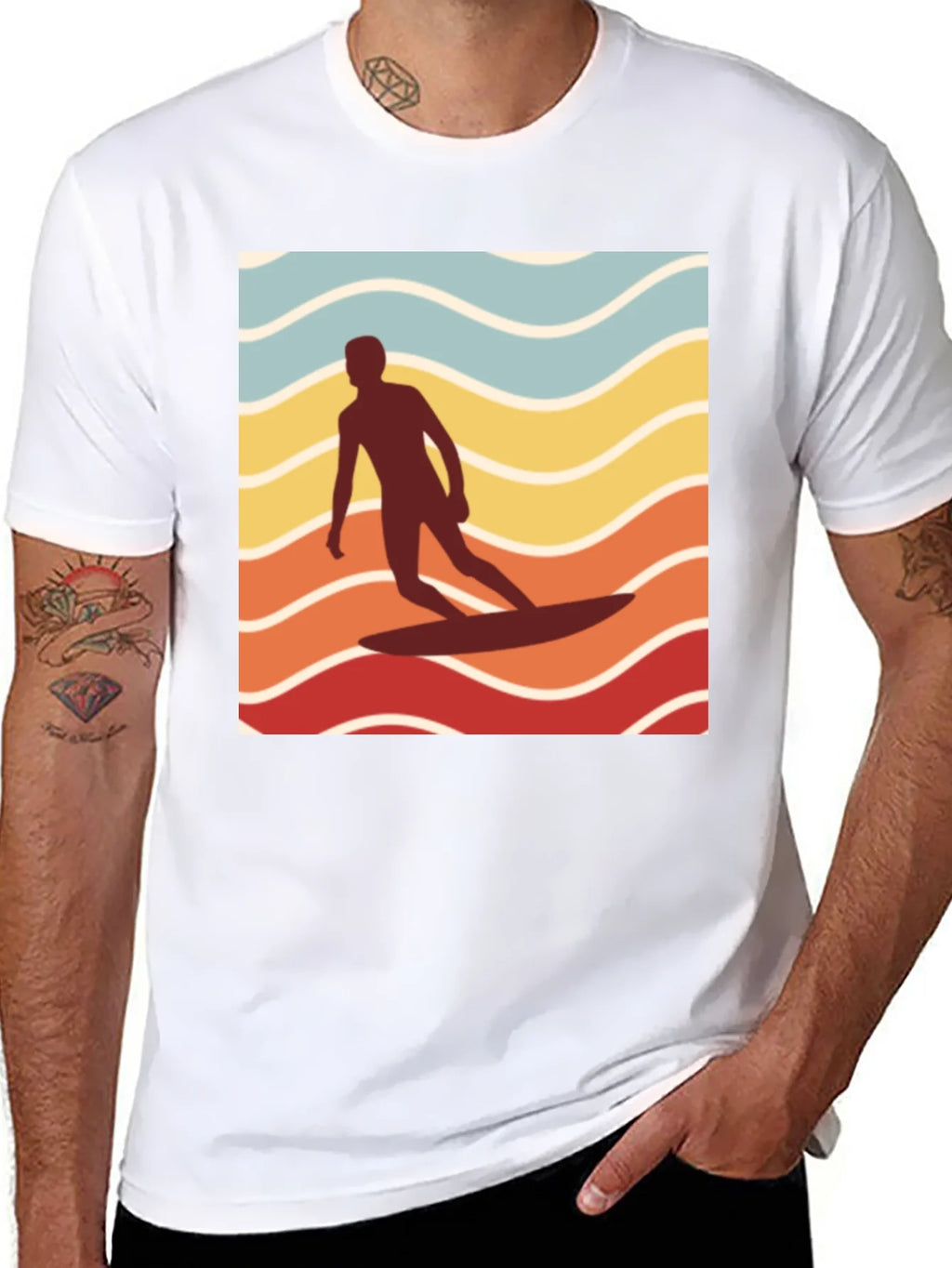 Retro Surfer Graphic Tee product image 5