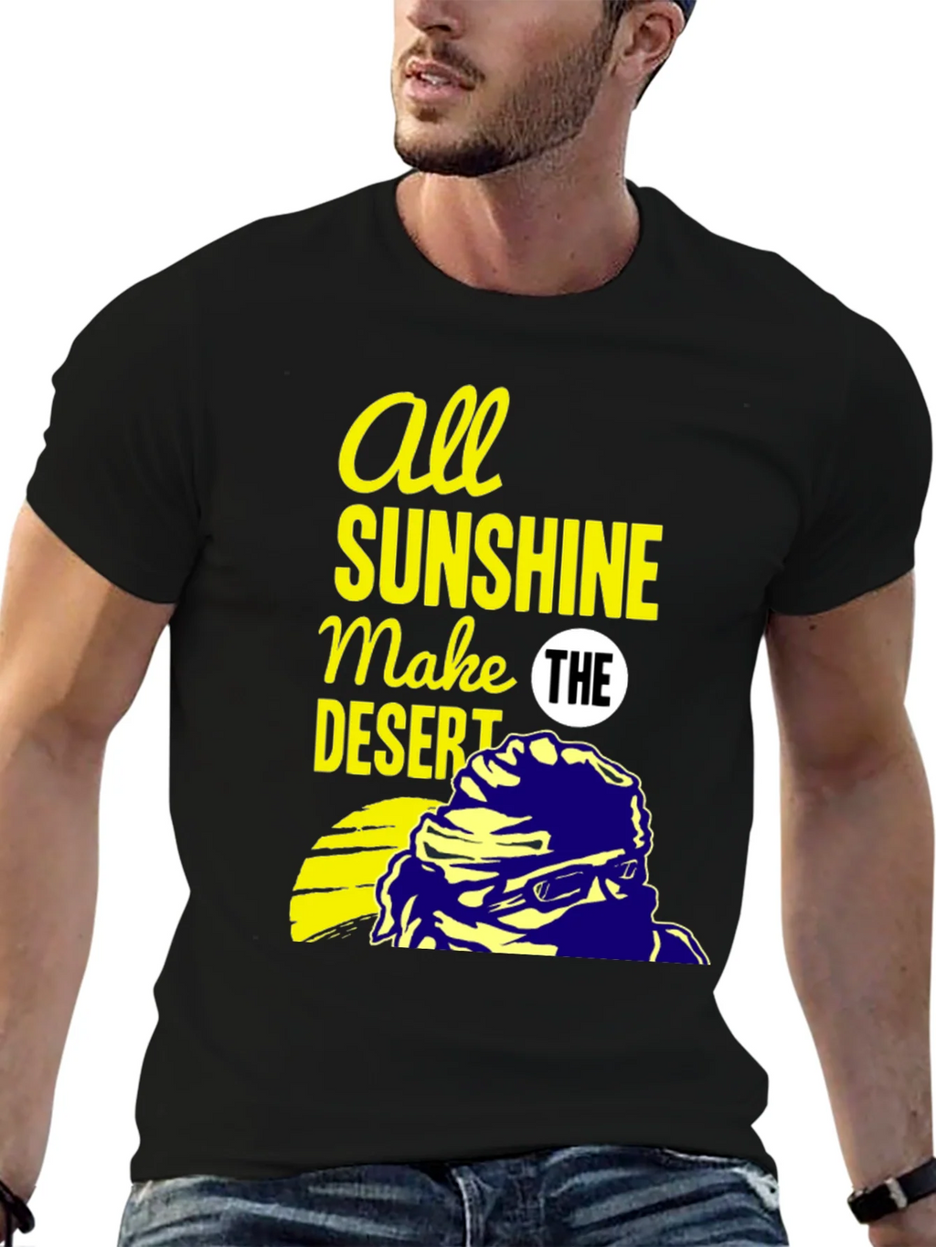 All Sunshine Makes the Desert Graphic Tee product image 4