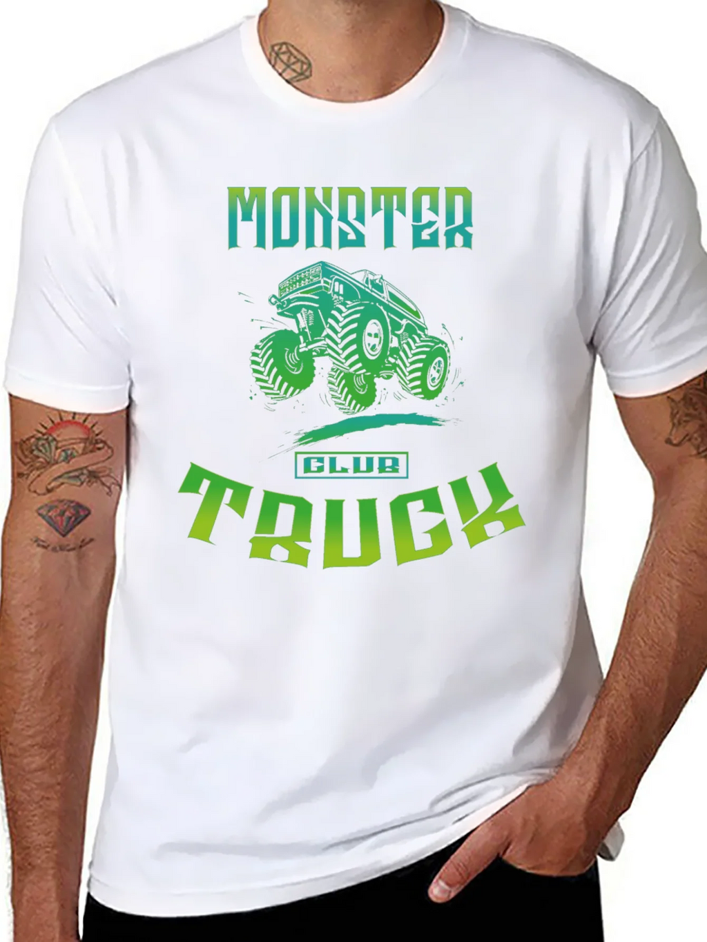 Monster Truck Club Graphic T-Shirt product image 6