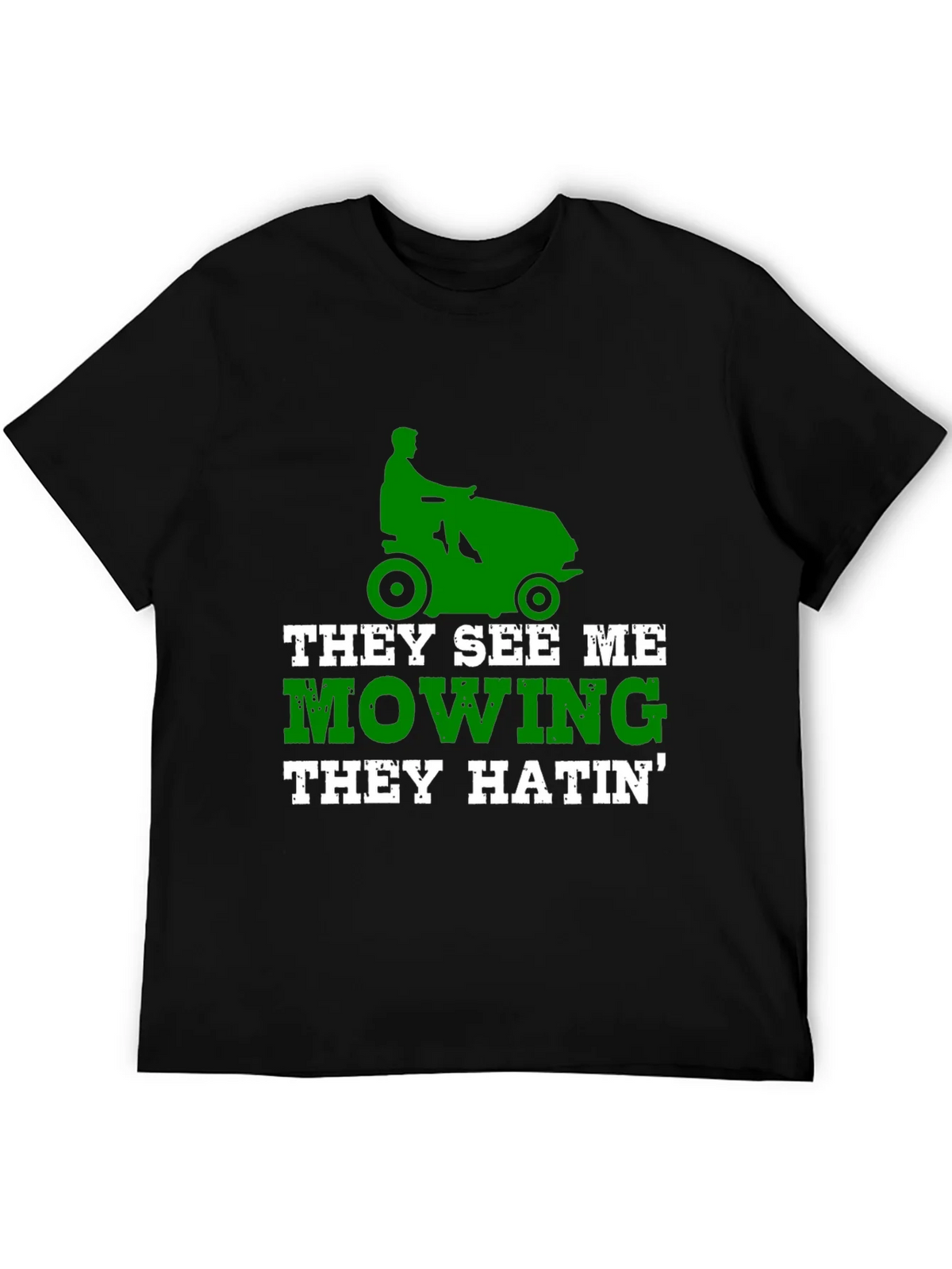 Funny Lawn Mowing T-Shirt - They See Me product image 5