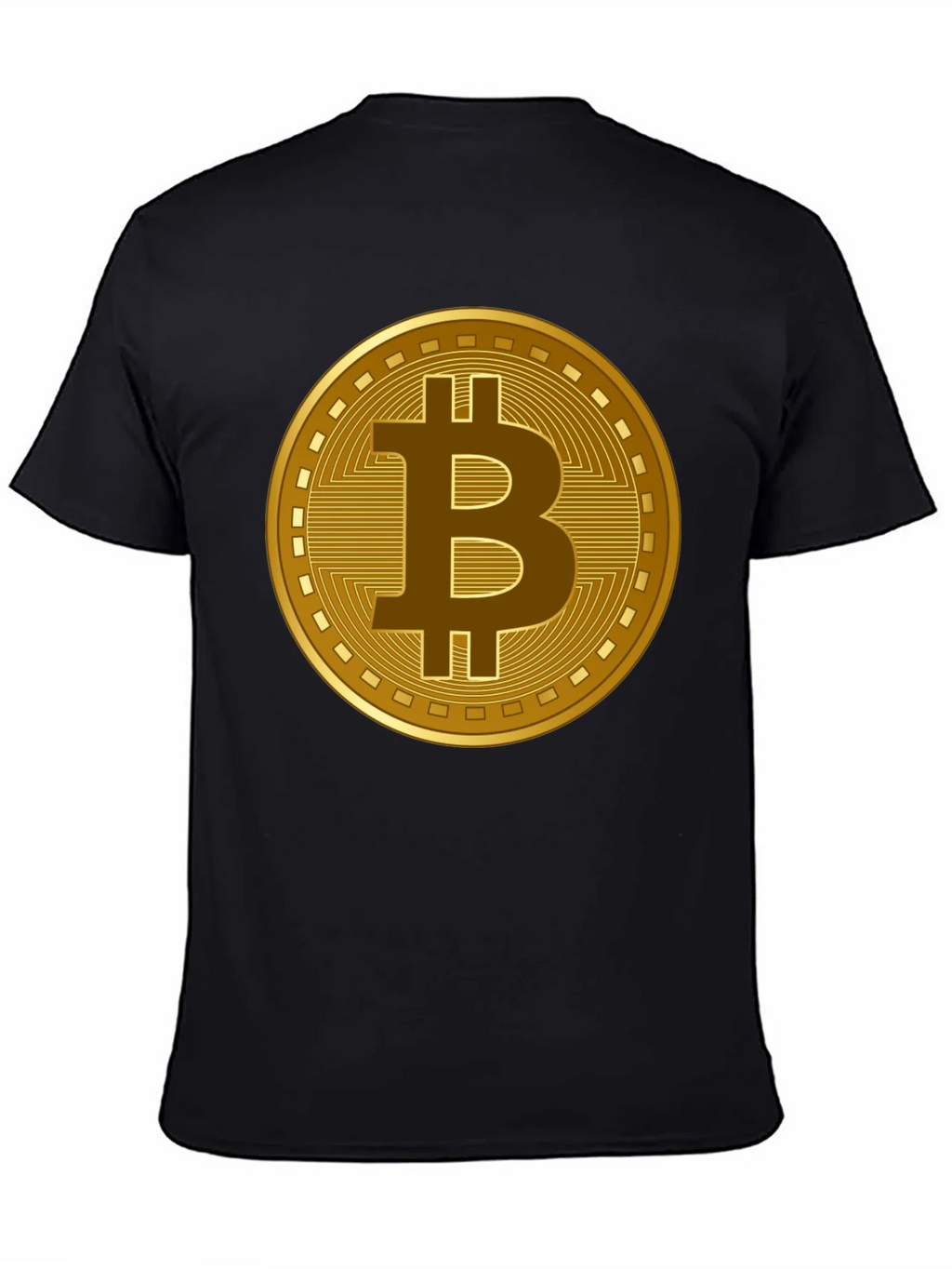 Bitcoin Crypto Graphic T-Shirt - Black product image 4