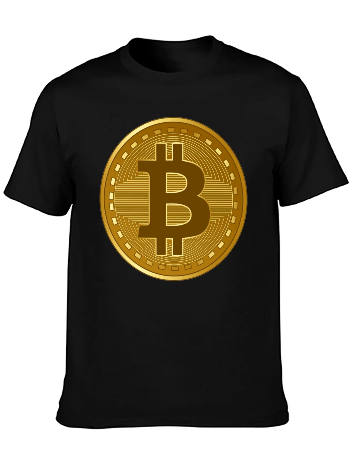 Bitcoin Crypto Graphic T-Shirt - Black product image 3