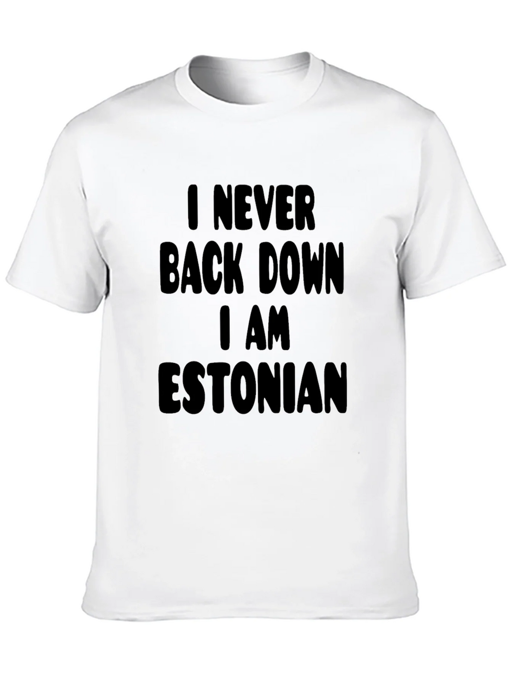 Never Back Down Estonian Pride T-Shirt product image 9