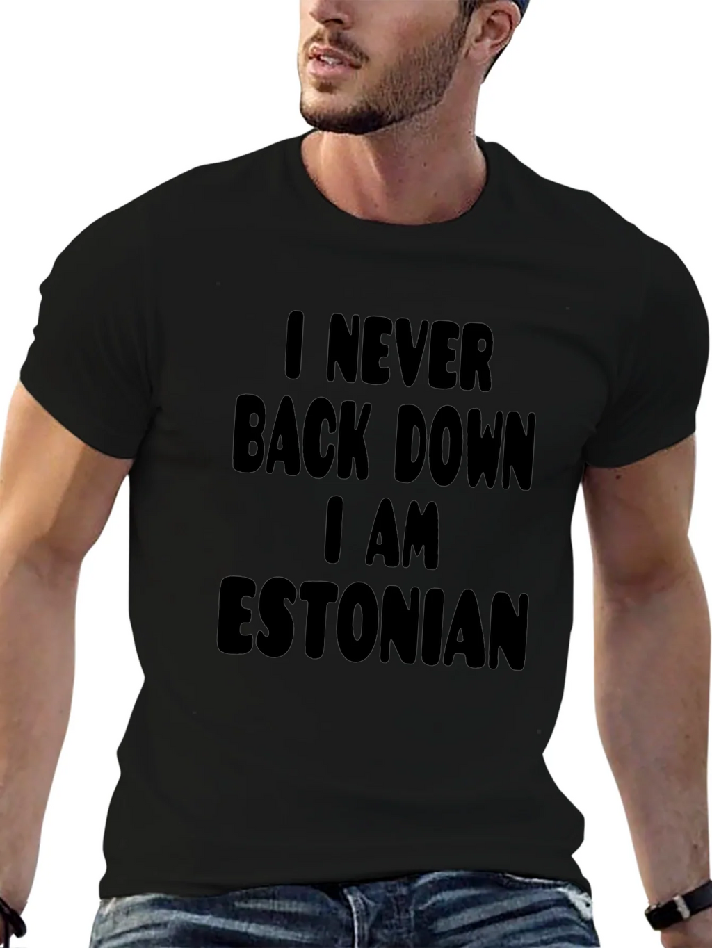 Never Back Down Estonian Pride T-Shirt product image 6