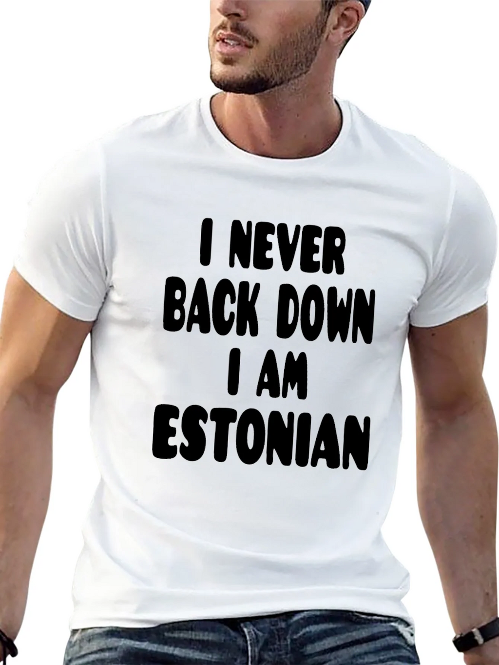 Never Back Down Estonian Pride T-Shirt product image 11