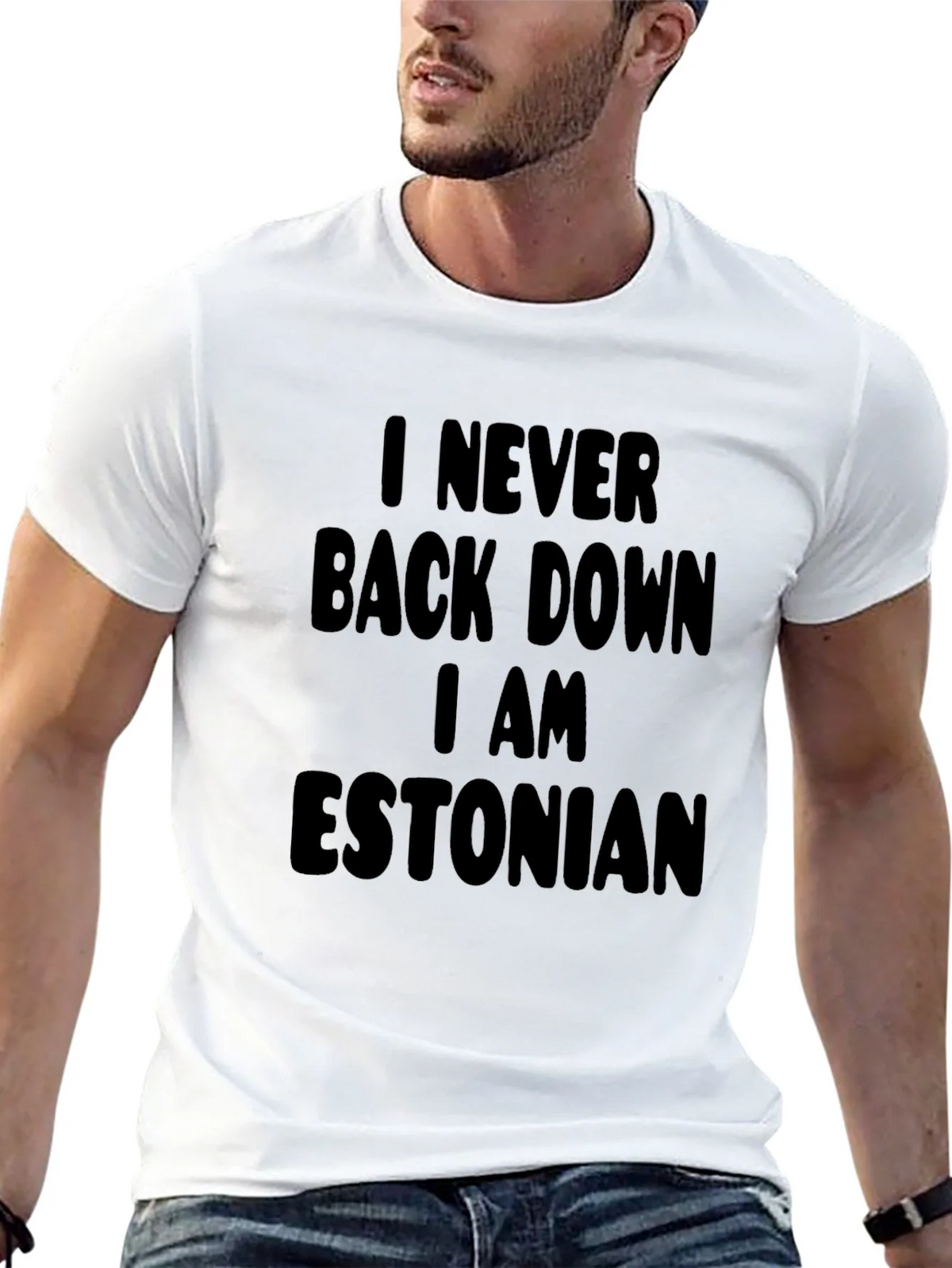 Never Back Down Estonian Pride T-Shirt product image 11