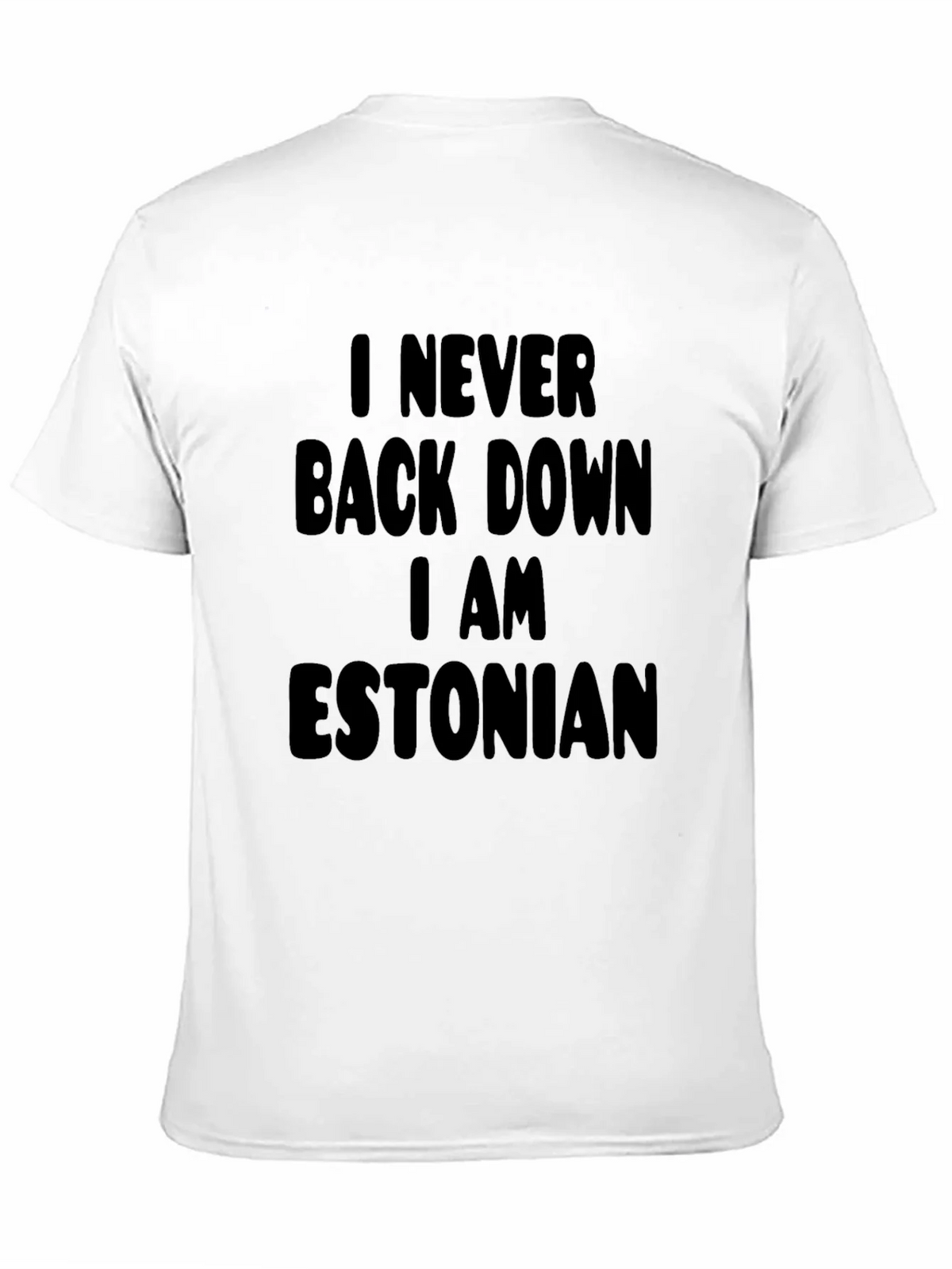 Never Back Down Estonian Pride T-Shirt product image 10