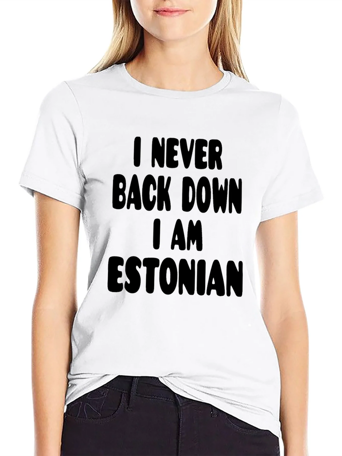 Never Back Down Estonian Pride T-Shirt product image 8