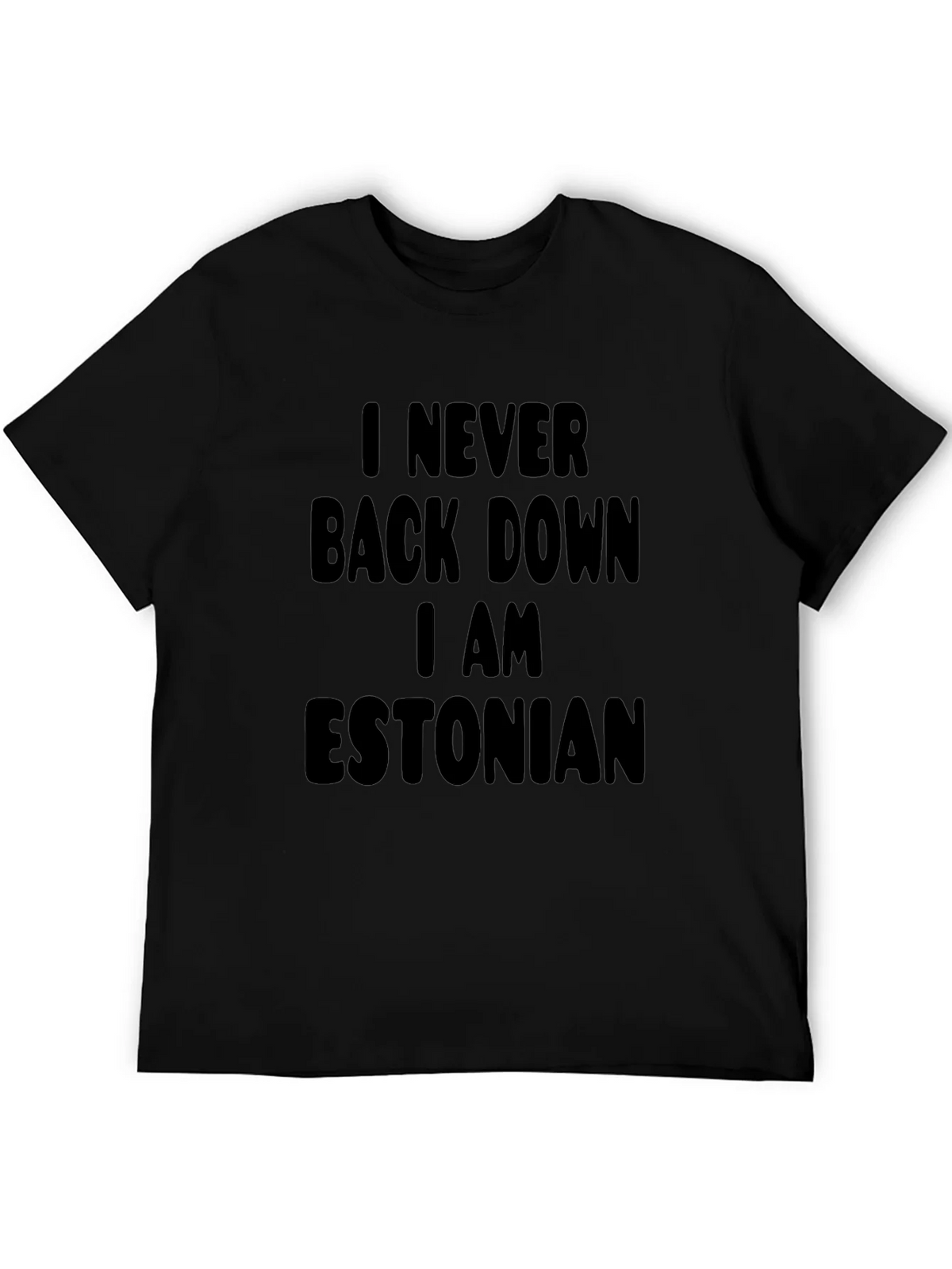Never Back Down Estonian Pride T-Shirt product image 5