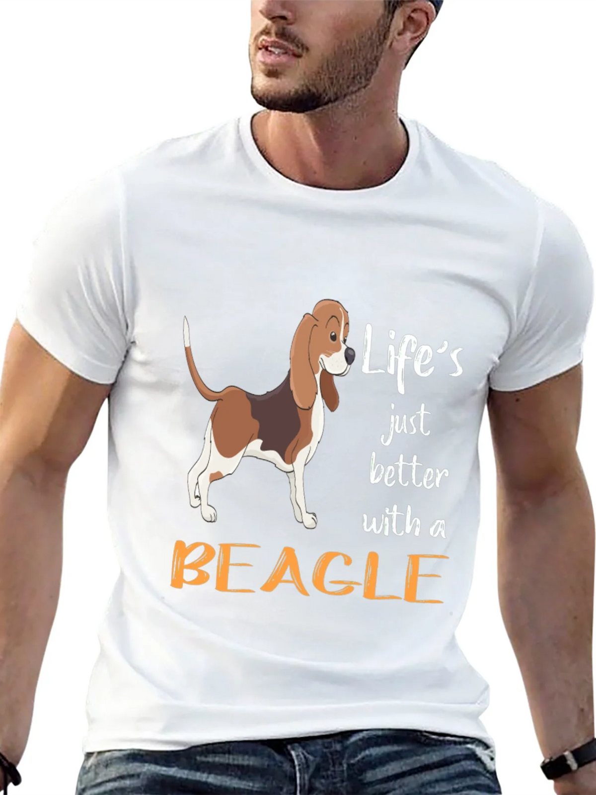 Lifes Better With a Beagle T-Shirt product image 11
