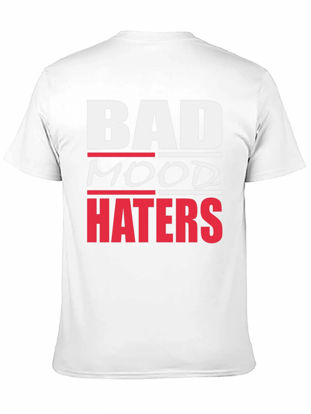 Bad Mood Haters Graphic T-Shirt - Black product image 10