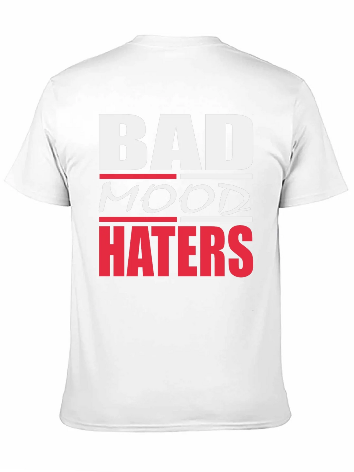 Bad Mood Haters Graphic T-Shirt - Black product image 10