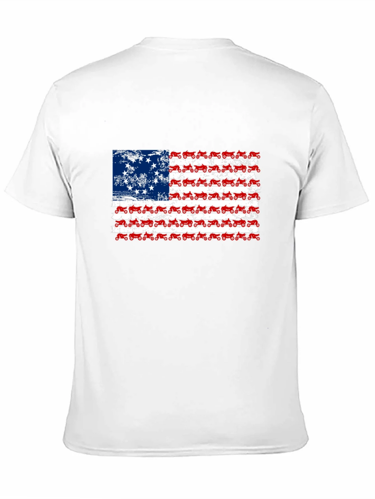 Betsy Ross Tractor Flag T-Shirt product image 10