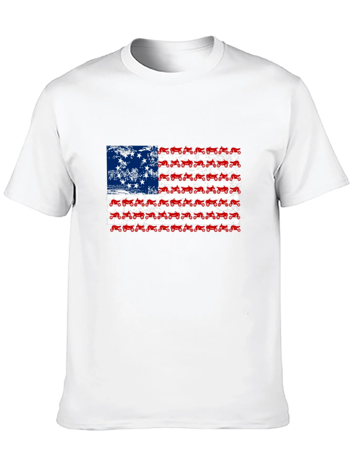 Betsy Ross Tractor Flag T-Shirt product image 9