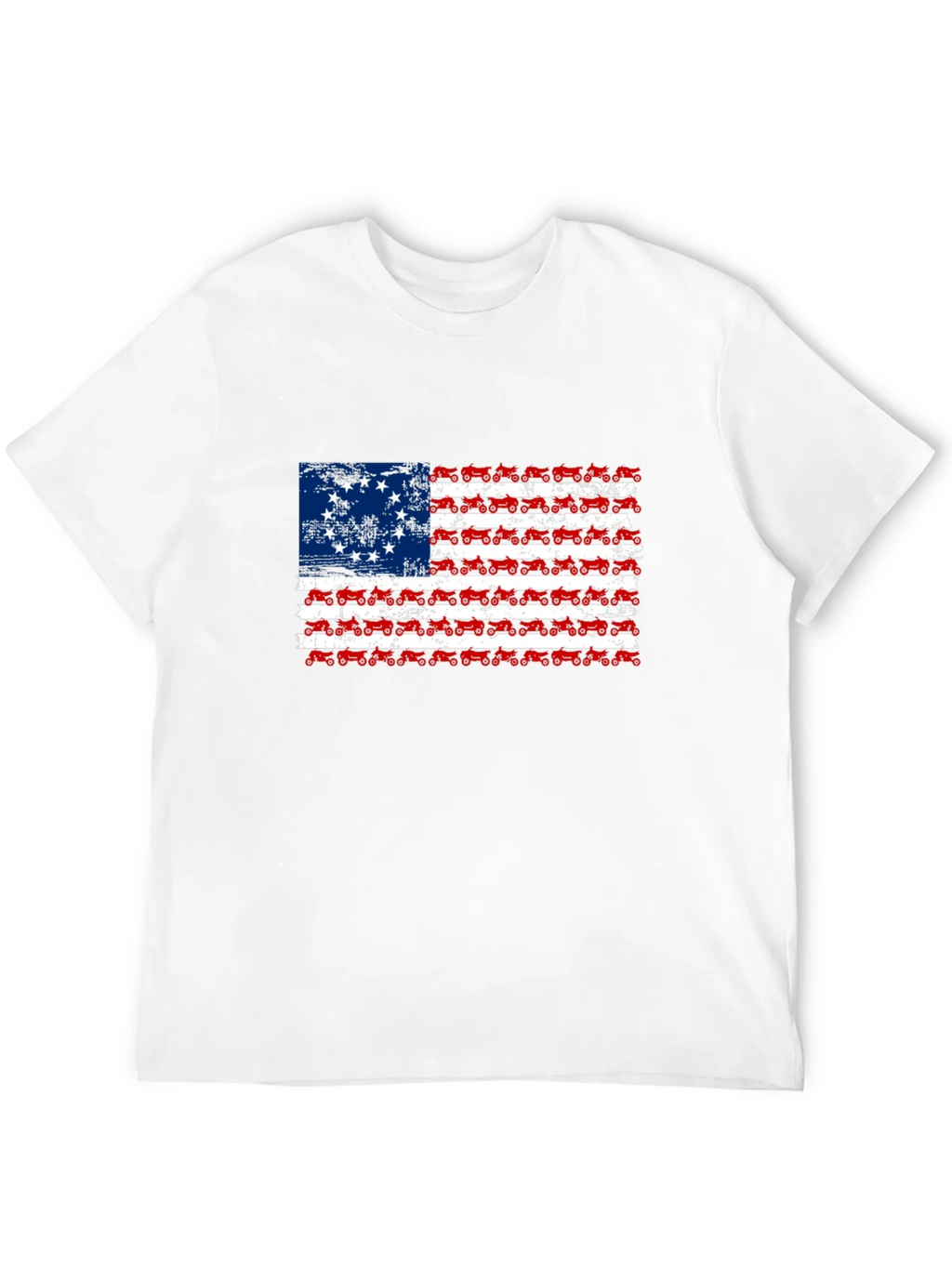 Betsy Ross Tractor Flag T-Shirt product image 11