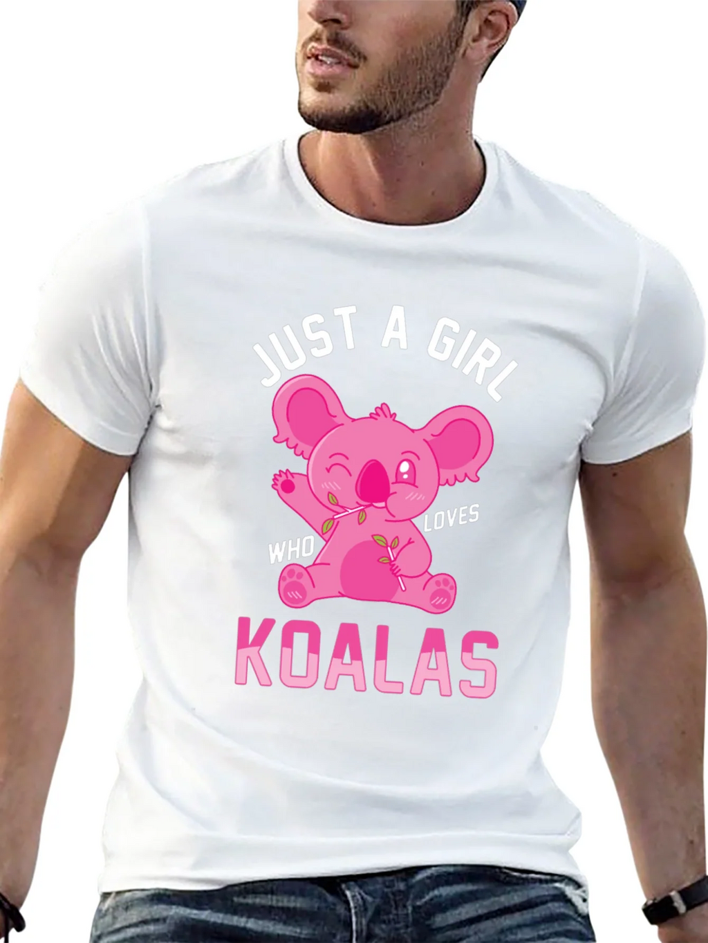 Just A Girl Who Loves Koalas T-Shirt product image 12