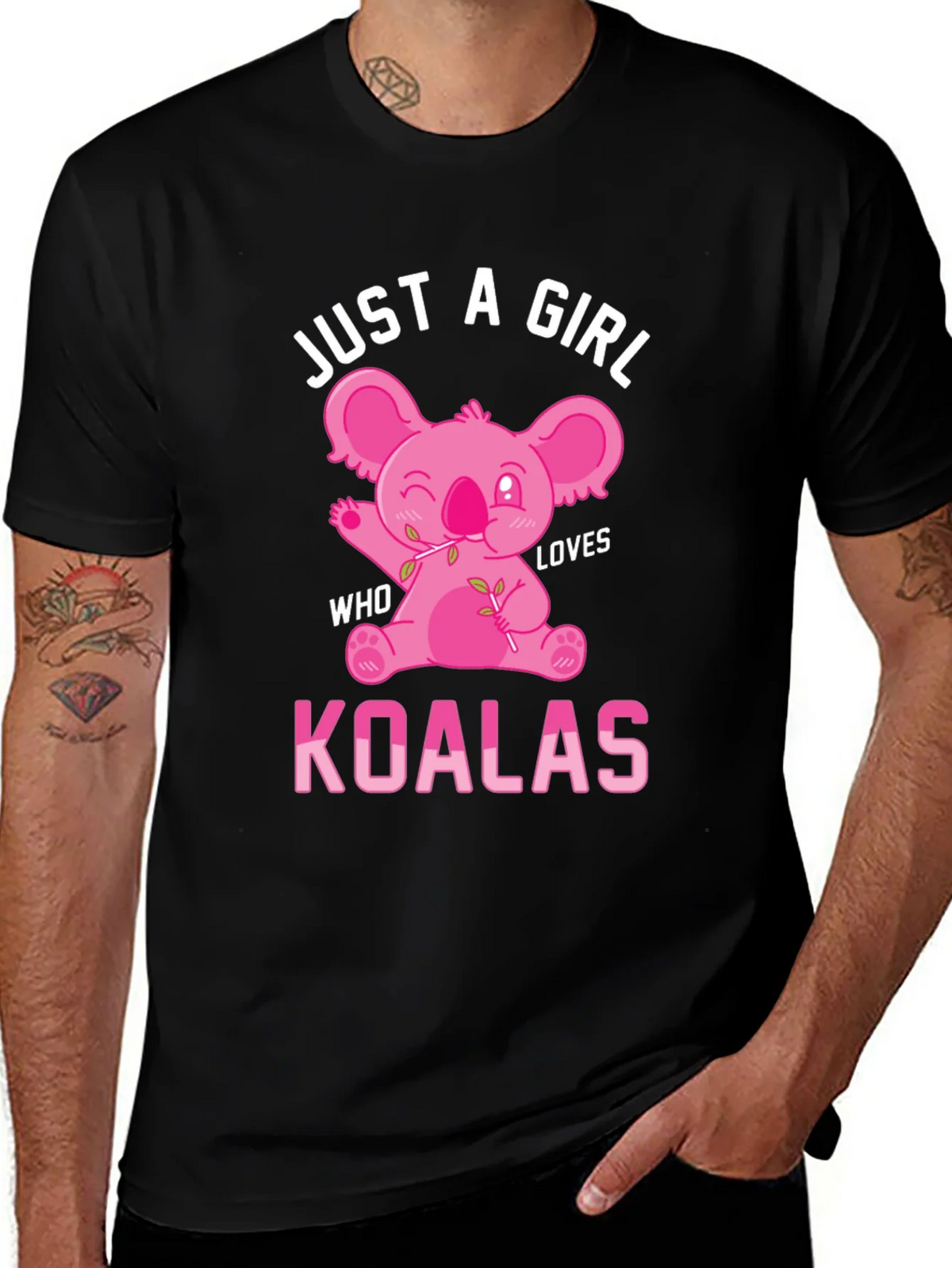 Just A Girl Who Loves Koalas T-Shirt product image 1