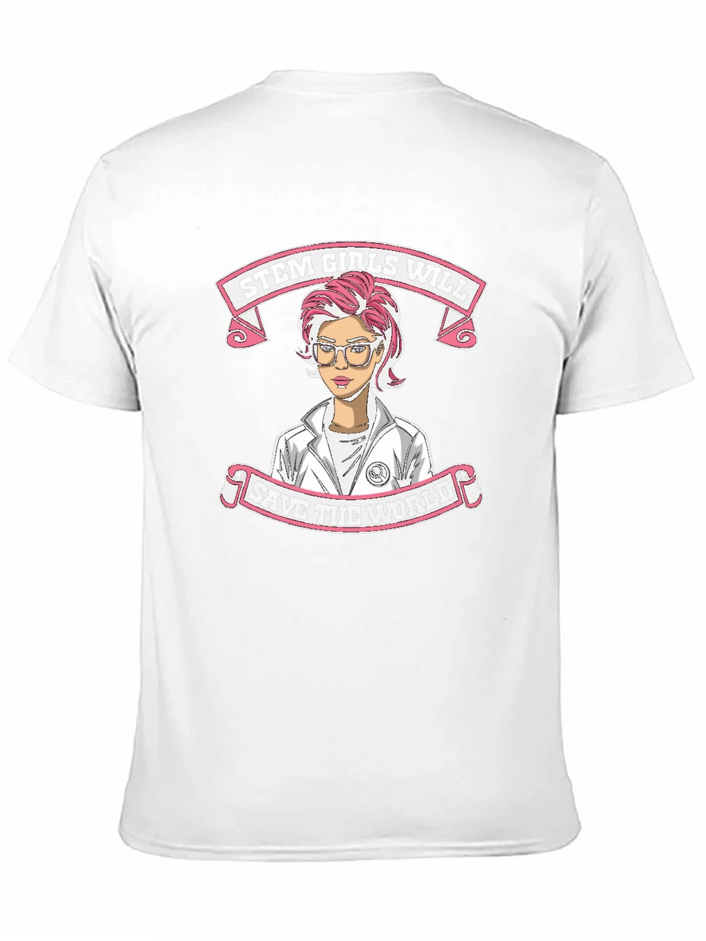 STEM Girls Will Save The World T-Shirt product image 10