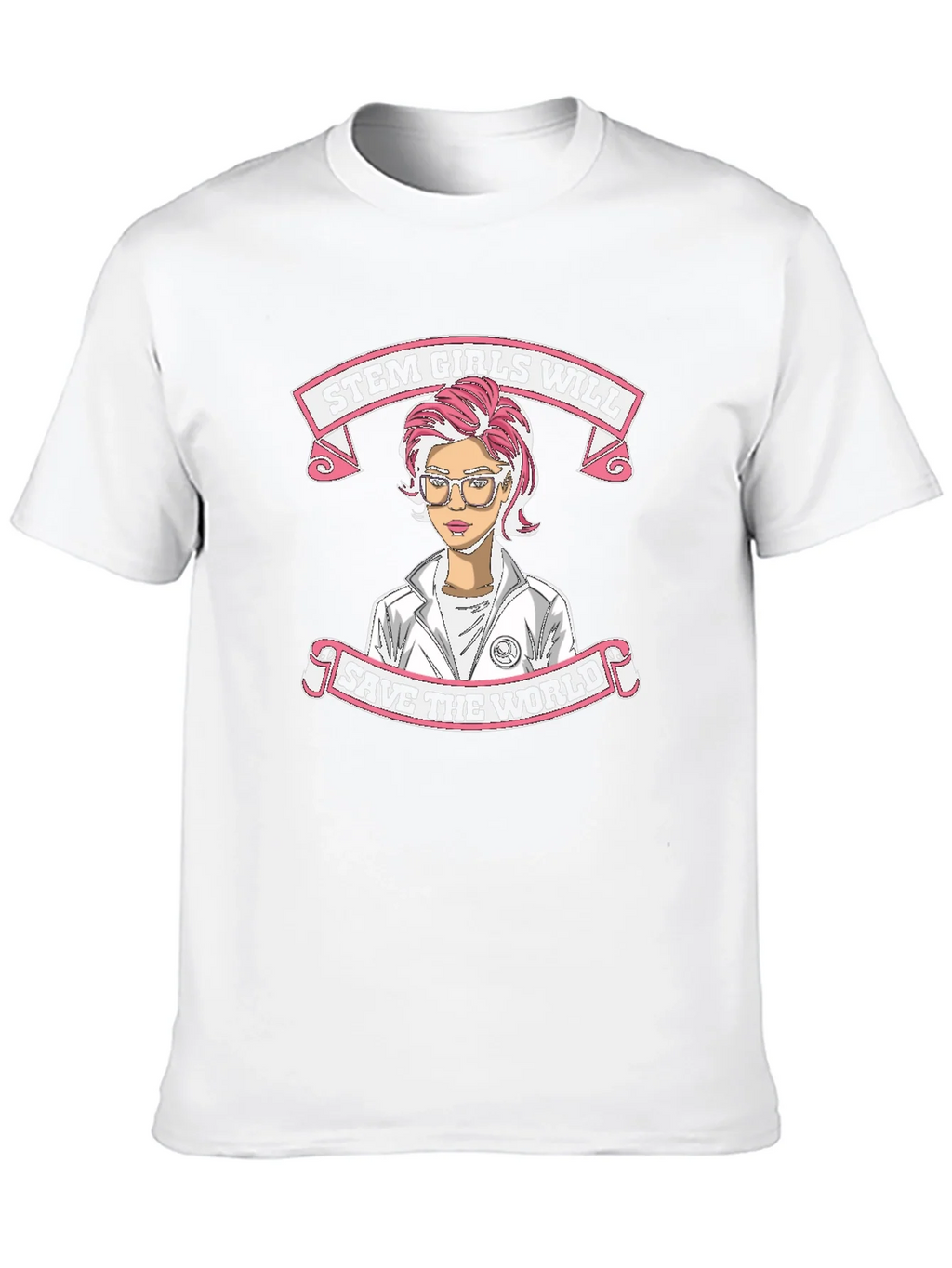 STEM Girls Will Save The World T-Shirt product image 9