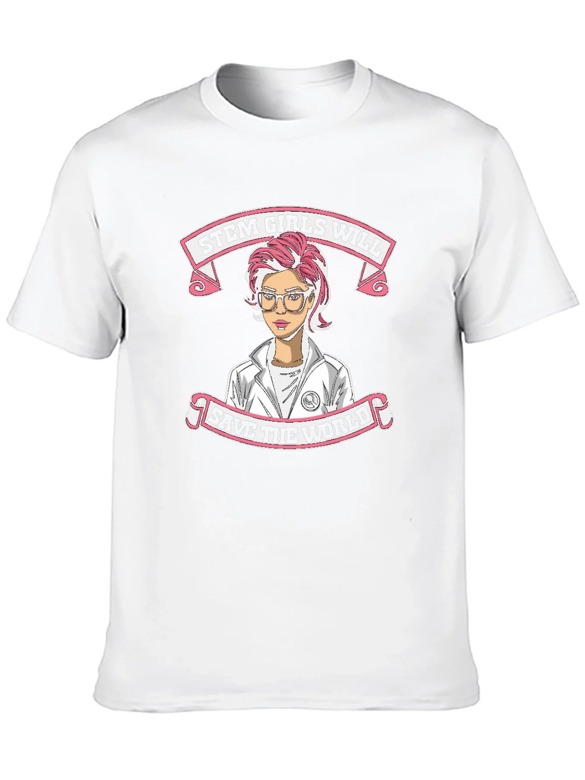 STEM Girls Will Save The World T-Shirt product image 9