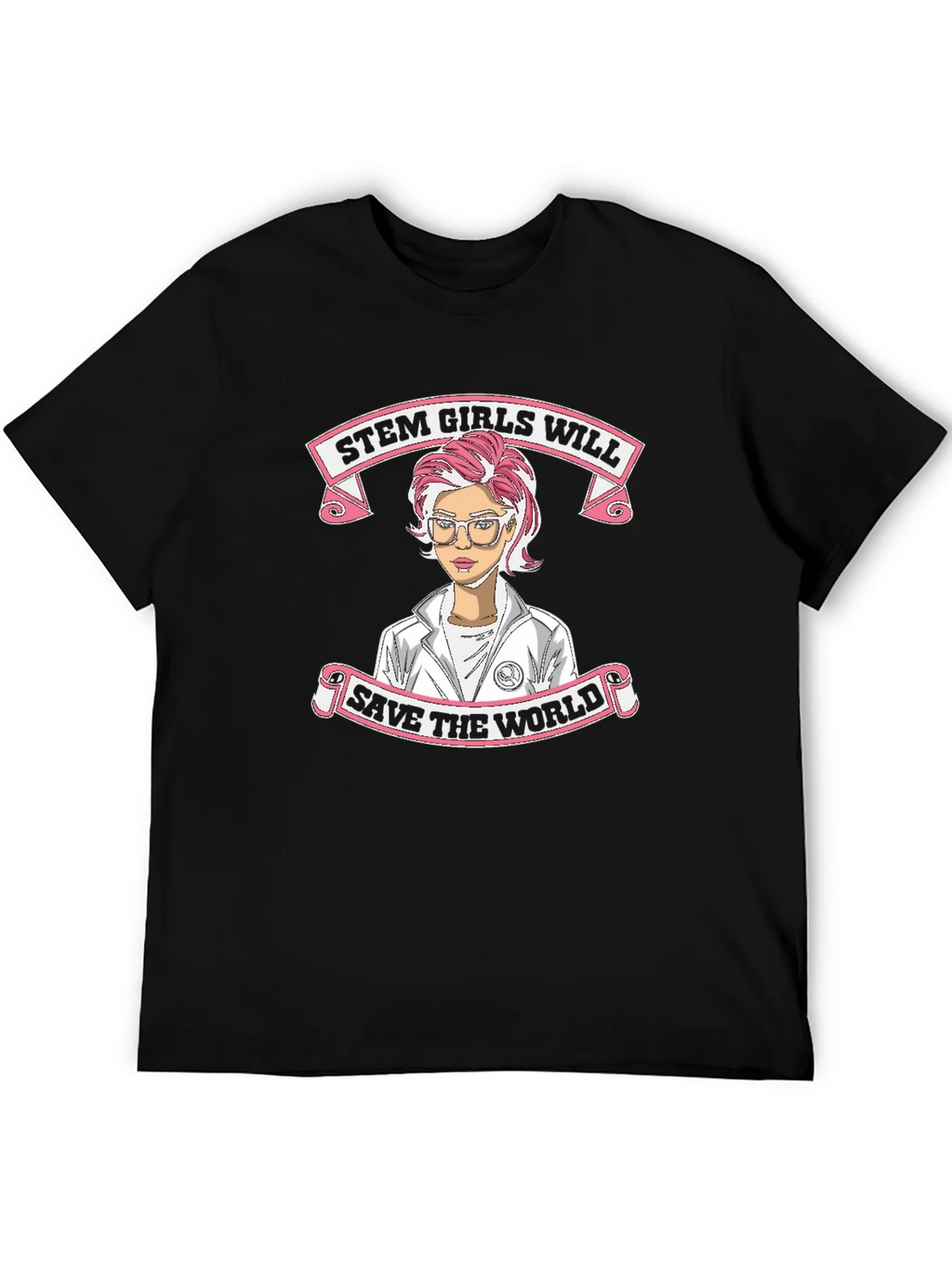 STEM Girls Will Save The World T-Shirt product image 5