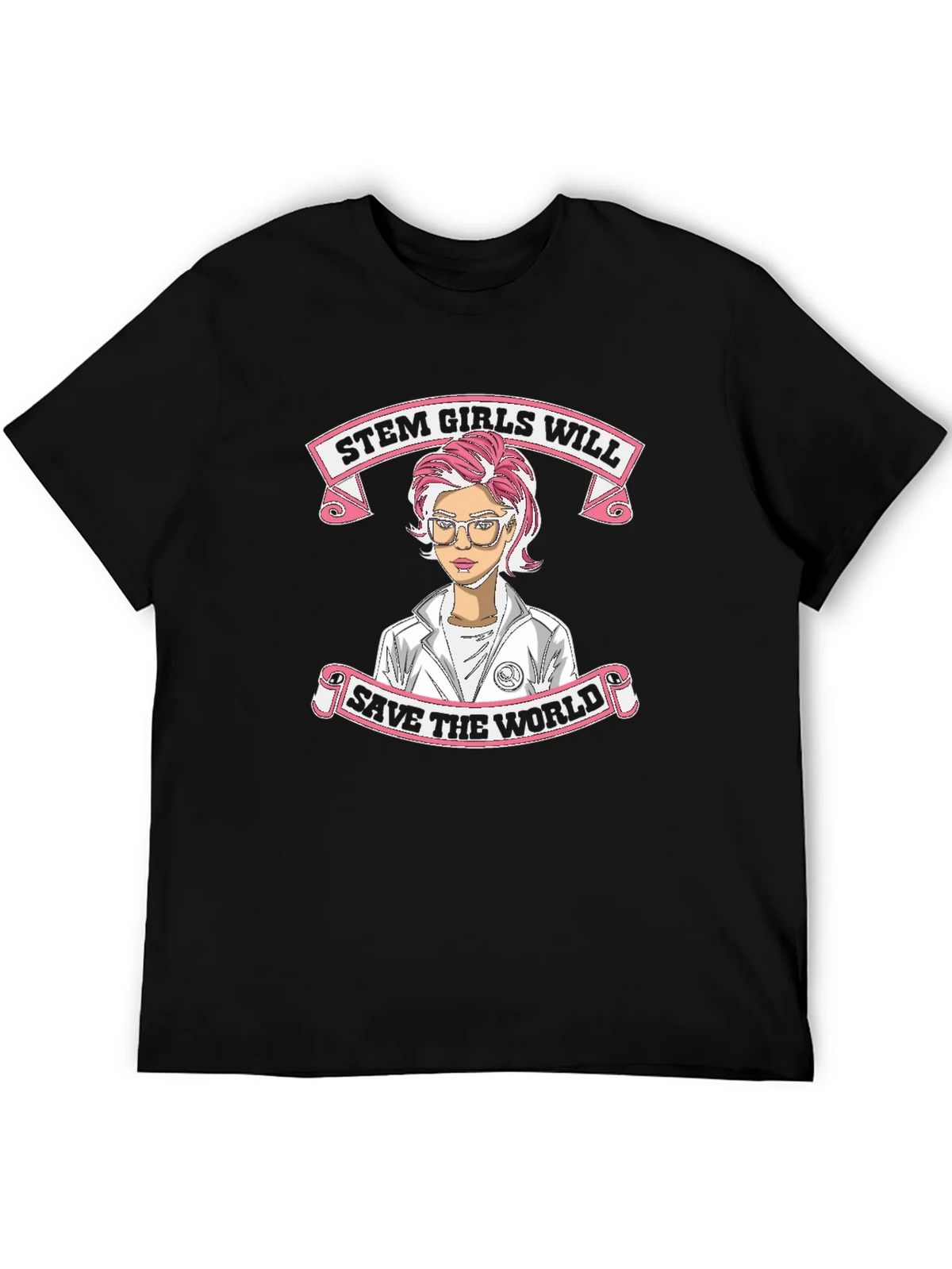 STEM Girls Will Save The World T-Shirt product image 5