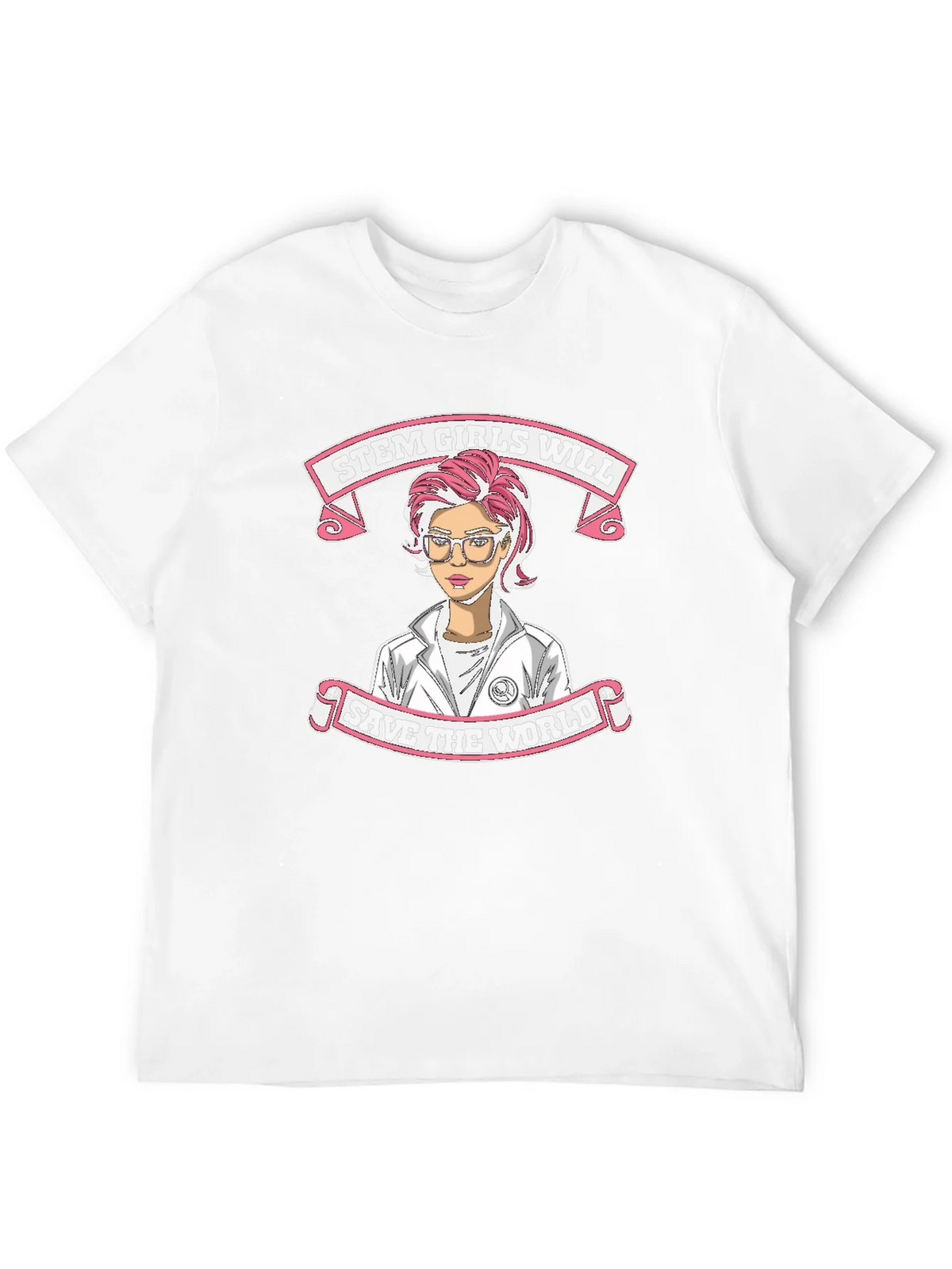 STEM Girls Will Save The World T-Shirt product image 11
