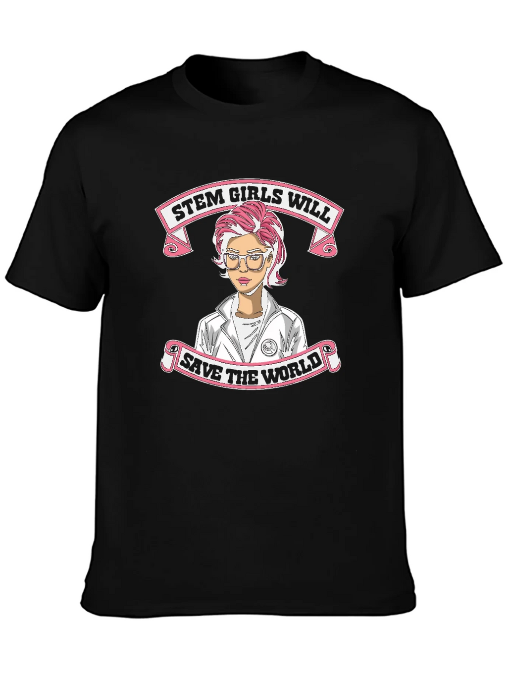 STEM Girls Will Save The World T-Shirt product image 3