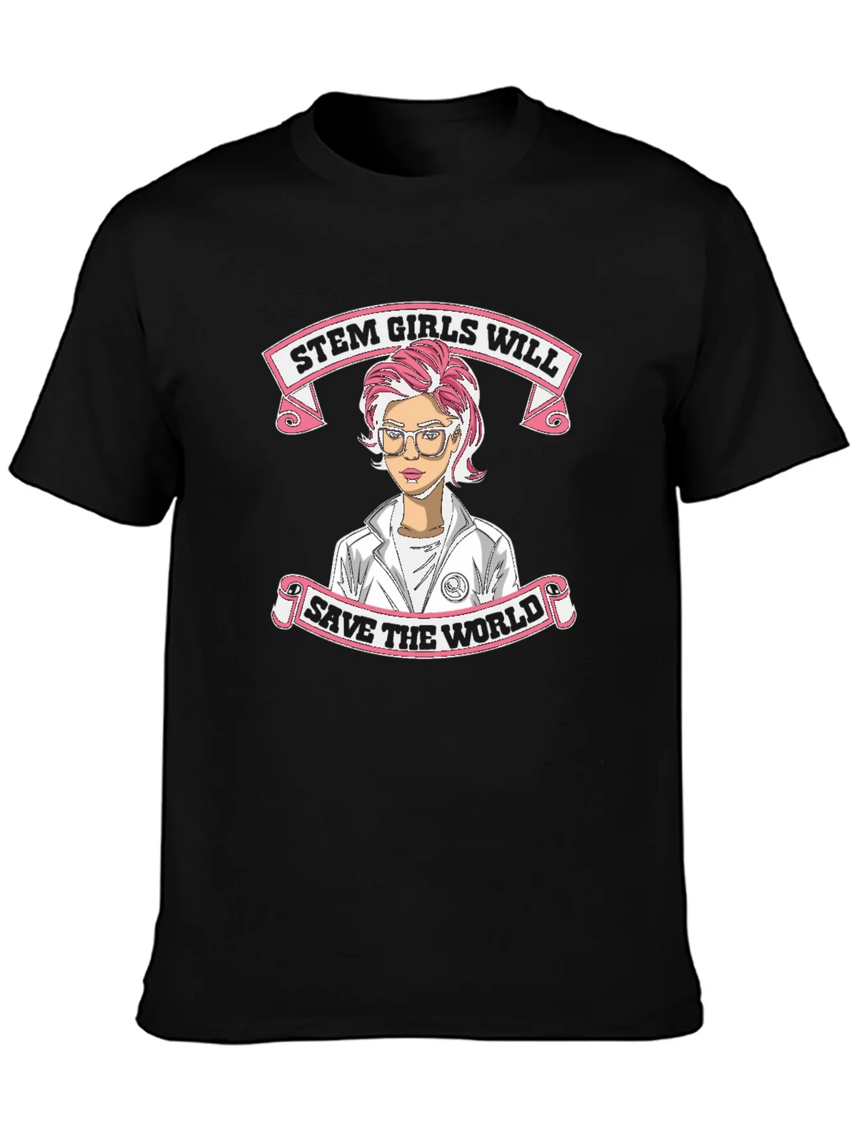 STEM Girls Will Save The World T-Shirt product image 3