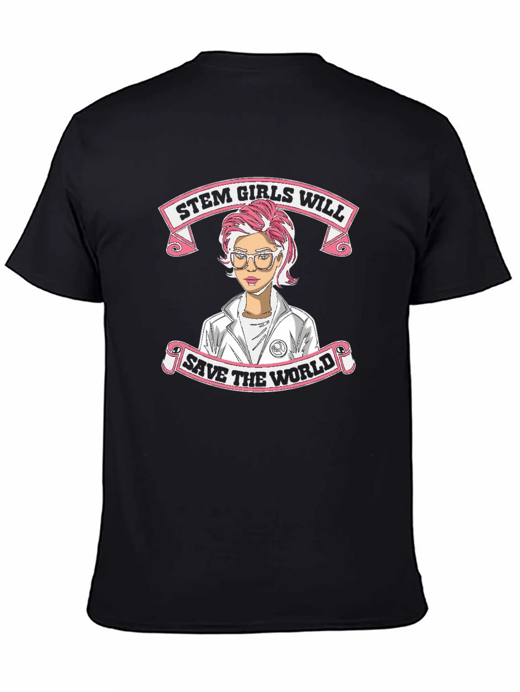 STEM Girls Will Save The World T-Shirt product image 4