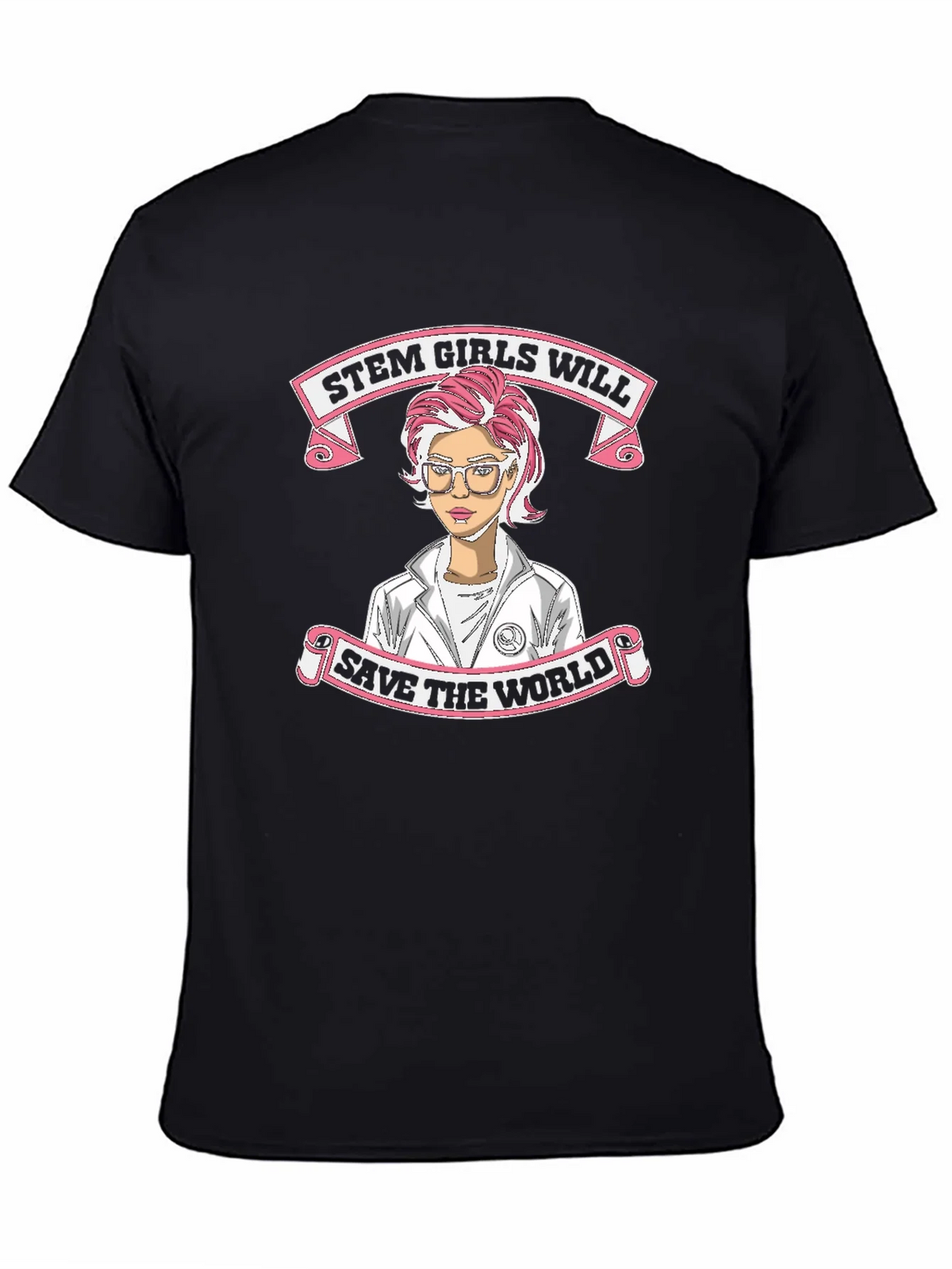 STEM Girls Will Save The World T-Shirt product image 4