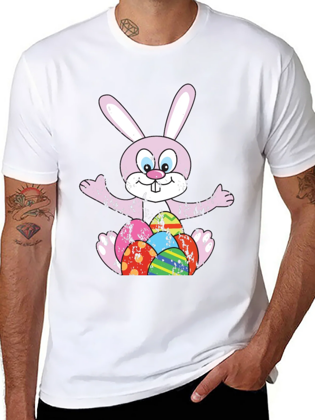 Easter Bunny & Egg Graphic Tee product image 7