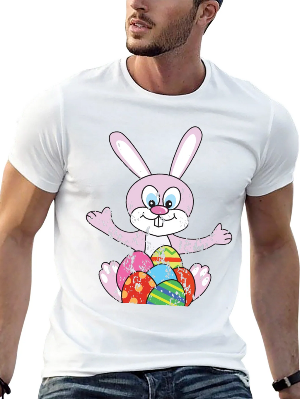 Easter Bunny & Egg Graphic Tee product image 12