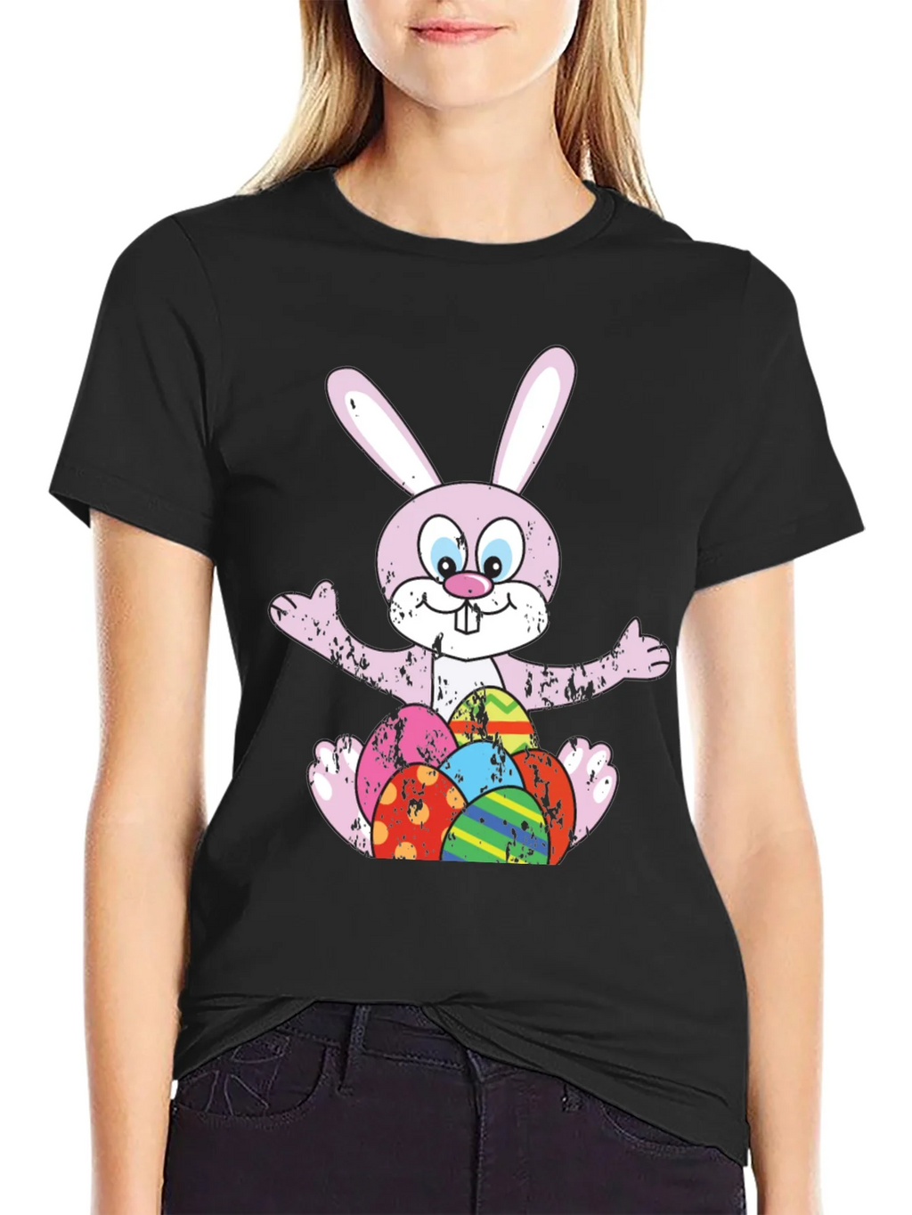 Easter Bunny & Egg Graphic Tee product image 2