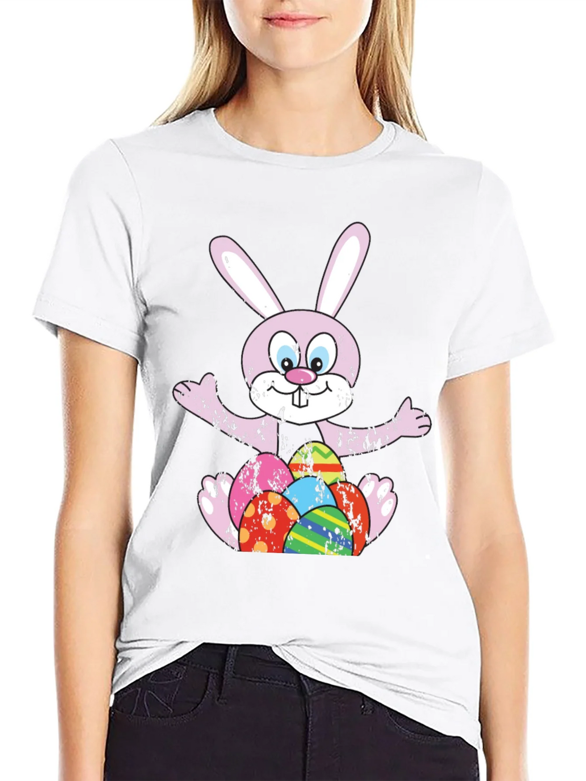 Easter Bunny & Egg Graphic Tee product image 8