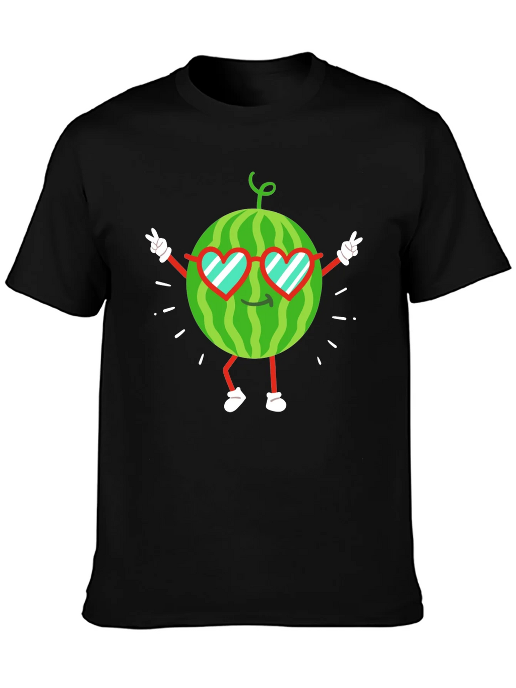 Cool Watermelon Graphic Tee - Fun Summer Shirt product image 3